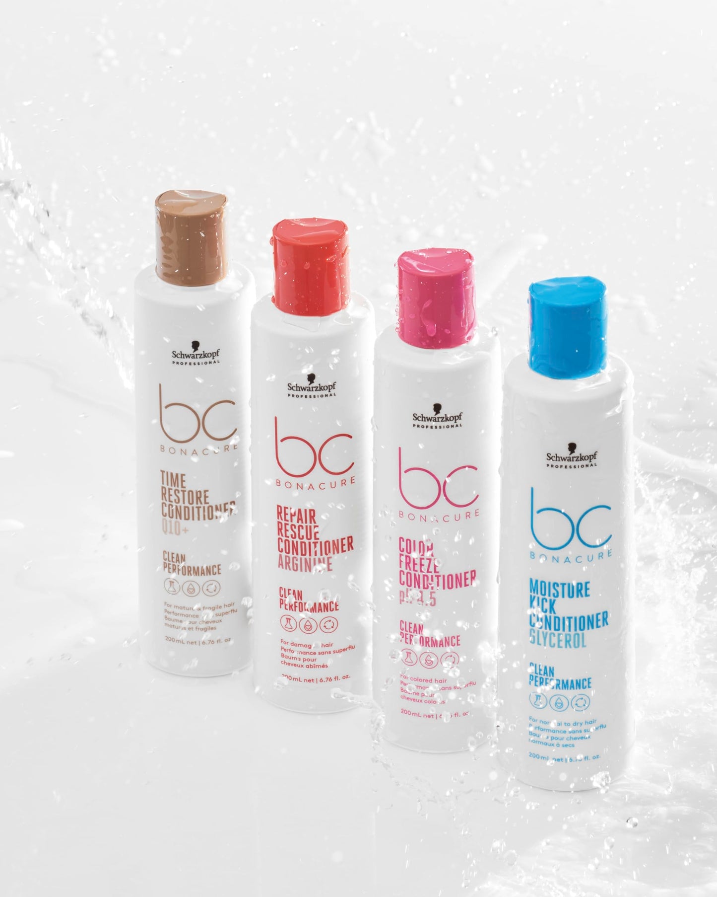 BONACURE Moisture Kick Acondicionador Hidratante Glicerol, Vegano 200 ml