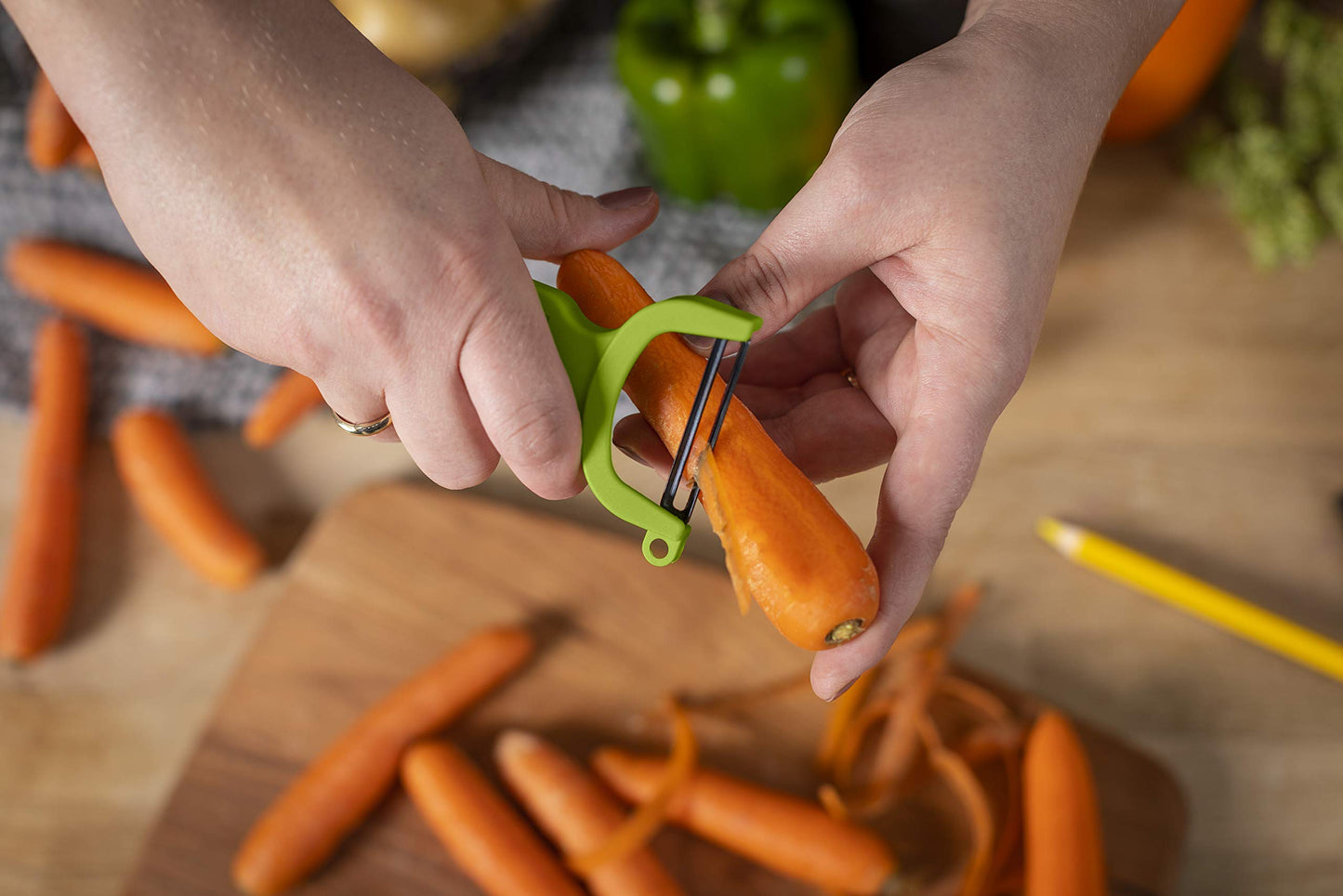 Kuhn Rikon 27820 Original Swiss Peeler Set, Translucent