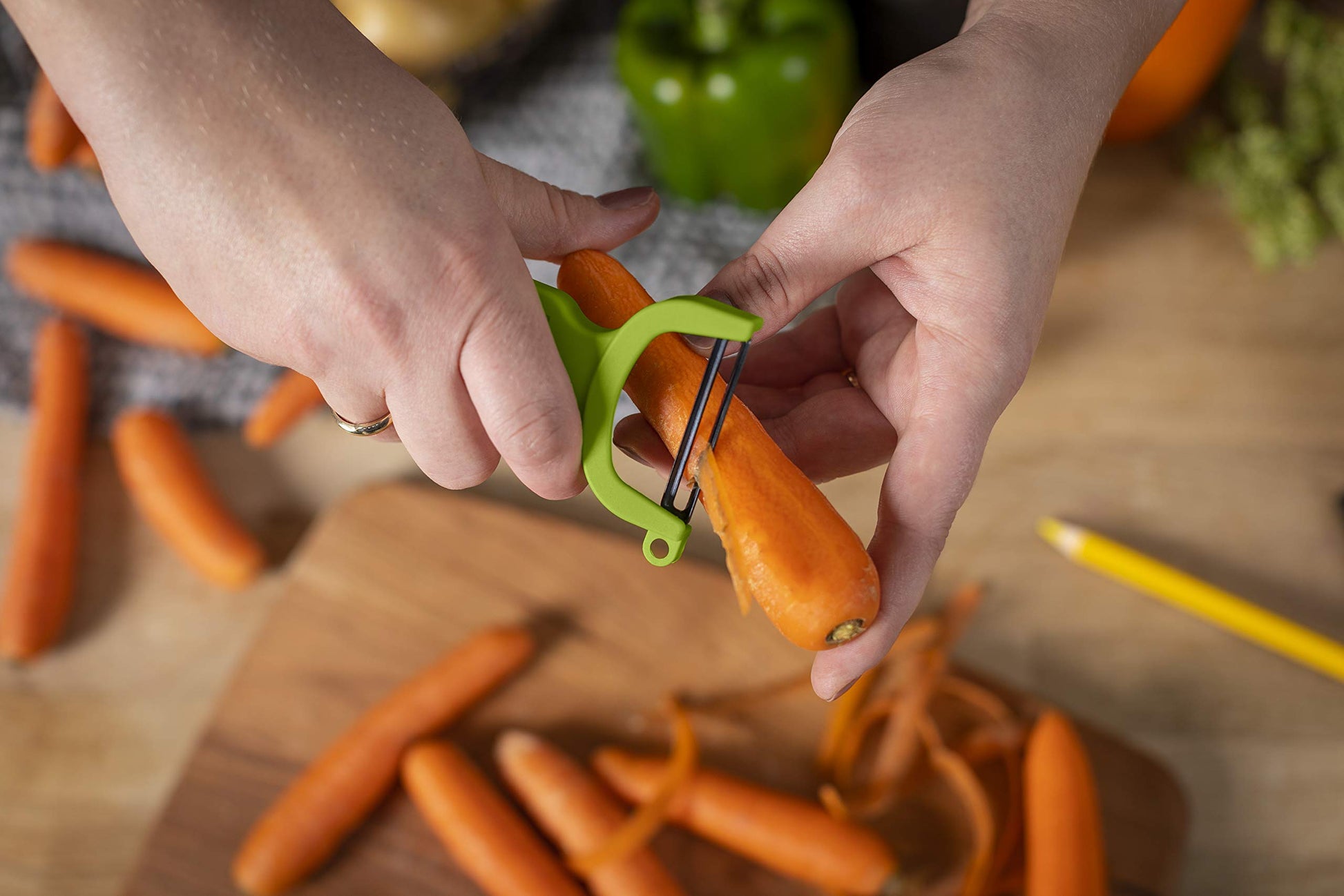Kuhn Rikon 27820 Original Swiss Peeler Set, Translucent