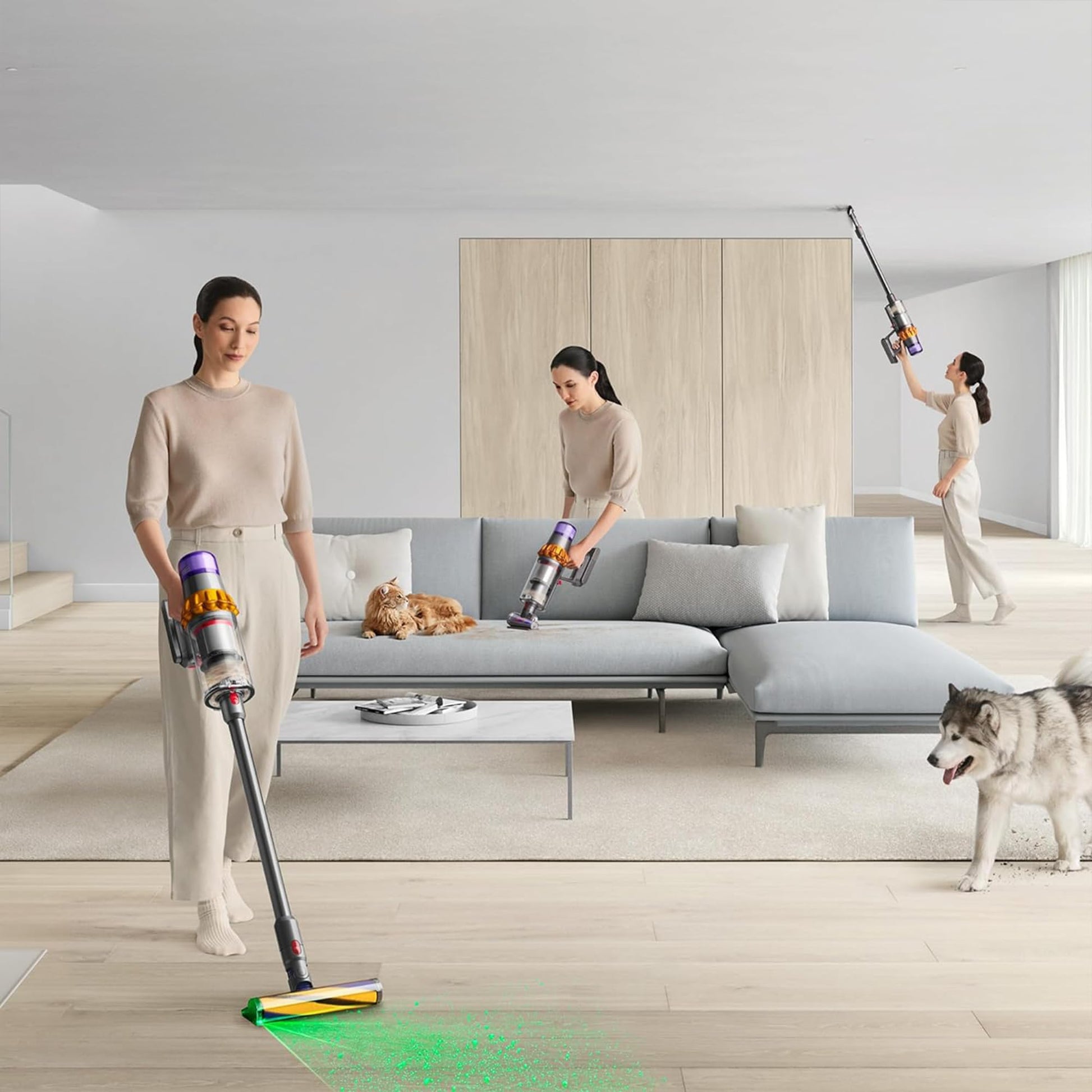Dyson Aspiradora V15 Detect Complete
