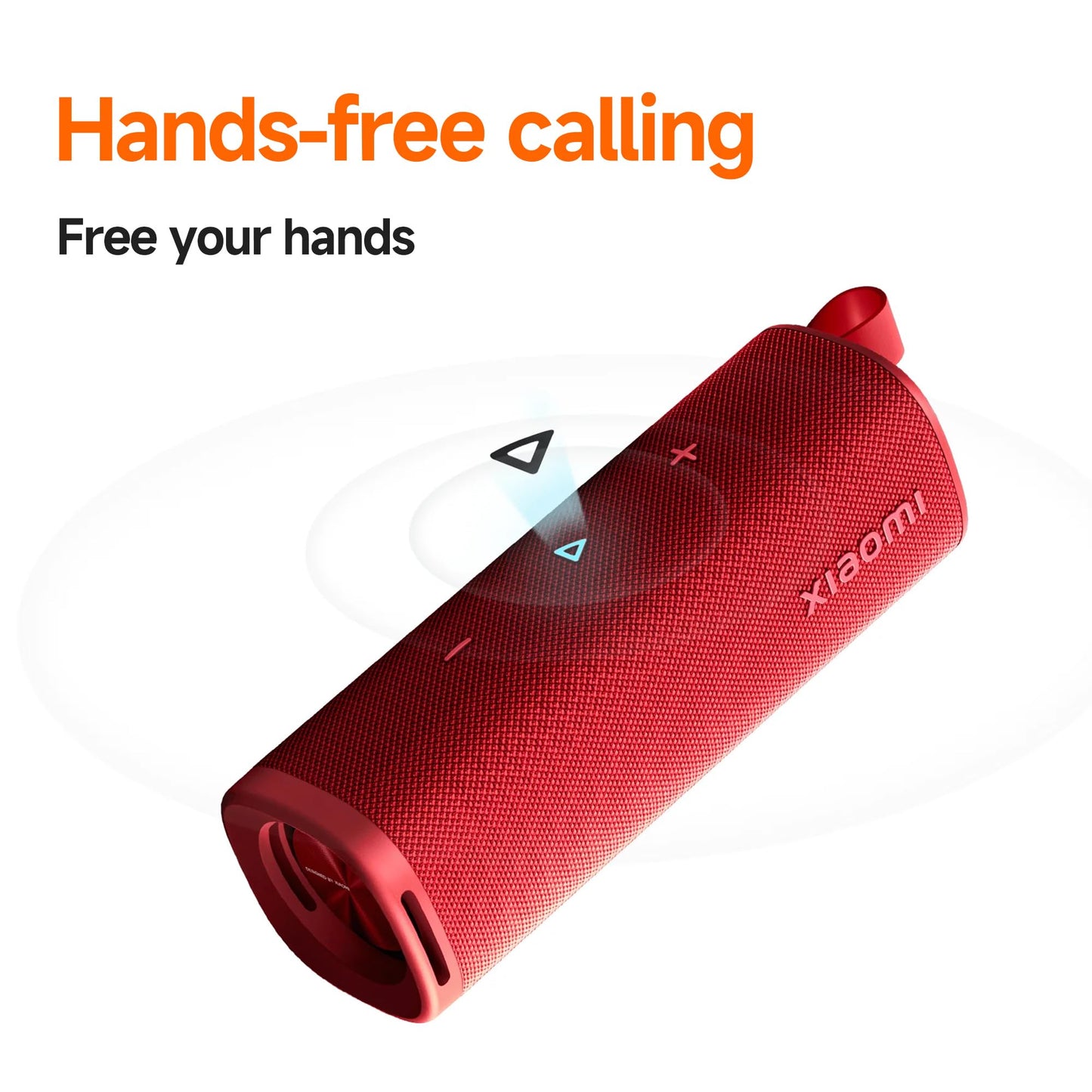 Altavoz Bluetooth portátil Xiaomi (30 W), sonido, estéreo inalámbrico verdadero, Bluetooth 5.4, IP70 impermeable, reproducción de larga duración, rojo