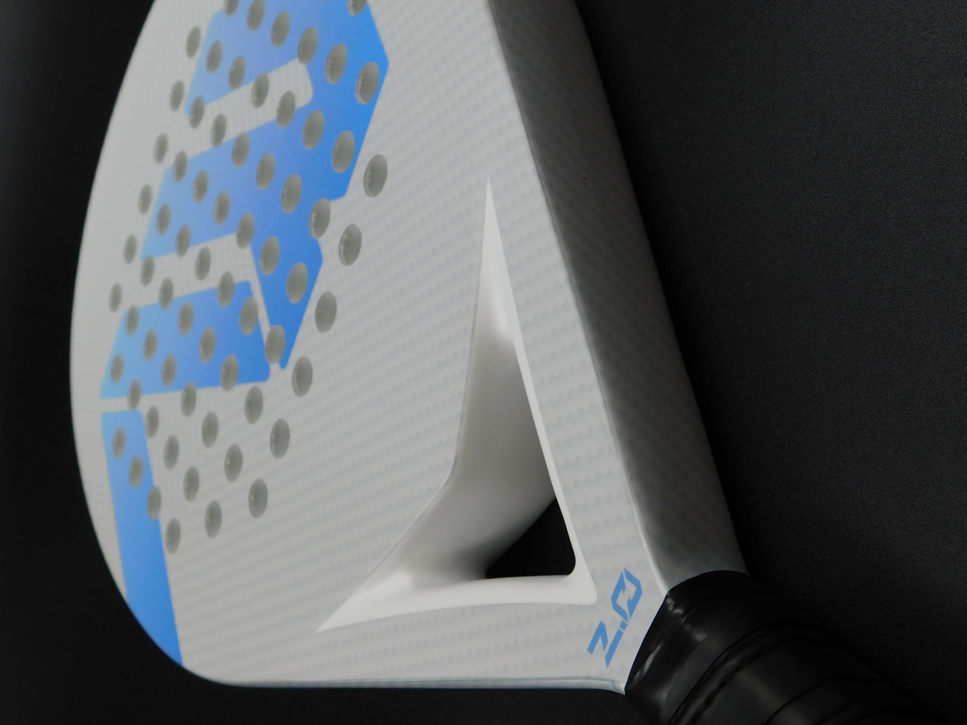 AW DEPORTES Pala de Padel con Superficie 100% Fibra de Carbono y Tecnología de Núcleo de Espuma EVA, Peso 360 gr