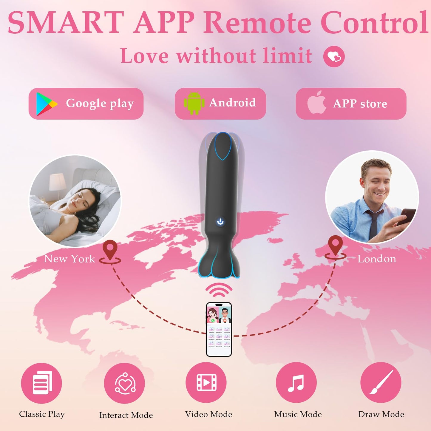 AXIVUX Mini Vibrador Bala Para Adultos: Vibradores Controlados Por App, Juguetes Sexuales Femeninos Con 9 Modos De Vibración, Consolador Con Efecto Lápiz Labial Para El Punto G Y El Clítoris, Vibrador