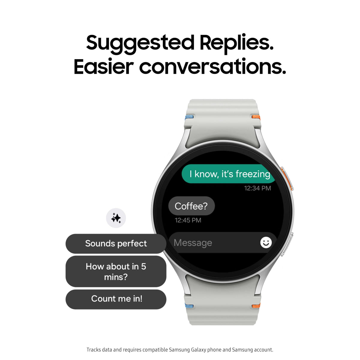 Reloj Samsung Galaxy Watch7 40 32GB Crema Reacondicionado