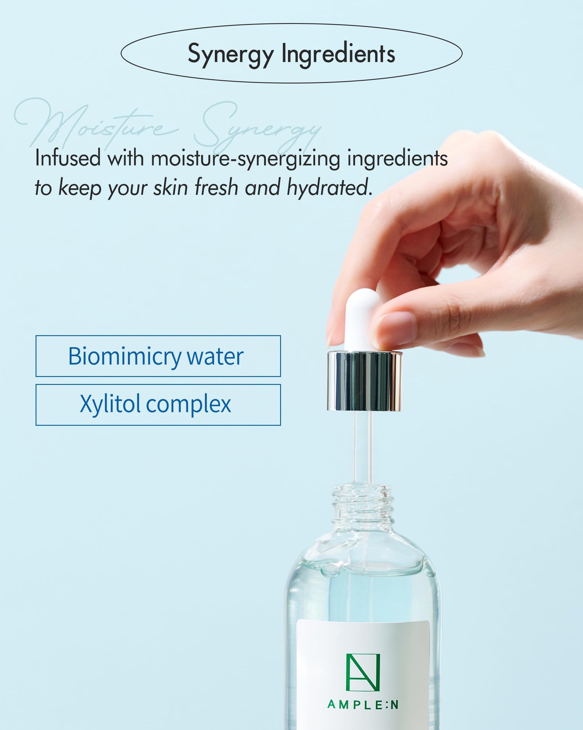 Hyaluron Shot Ampoule 3.38 fl. oz. (100ml) - Hyluronic Acid & Xylitol Complex Contained, Powerful Hydrating Skin Care Ampoule for Dry and Rough Skin