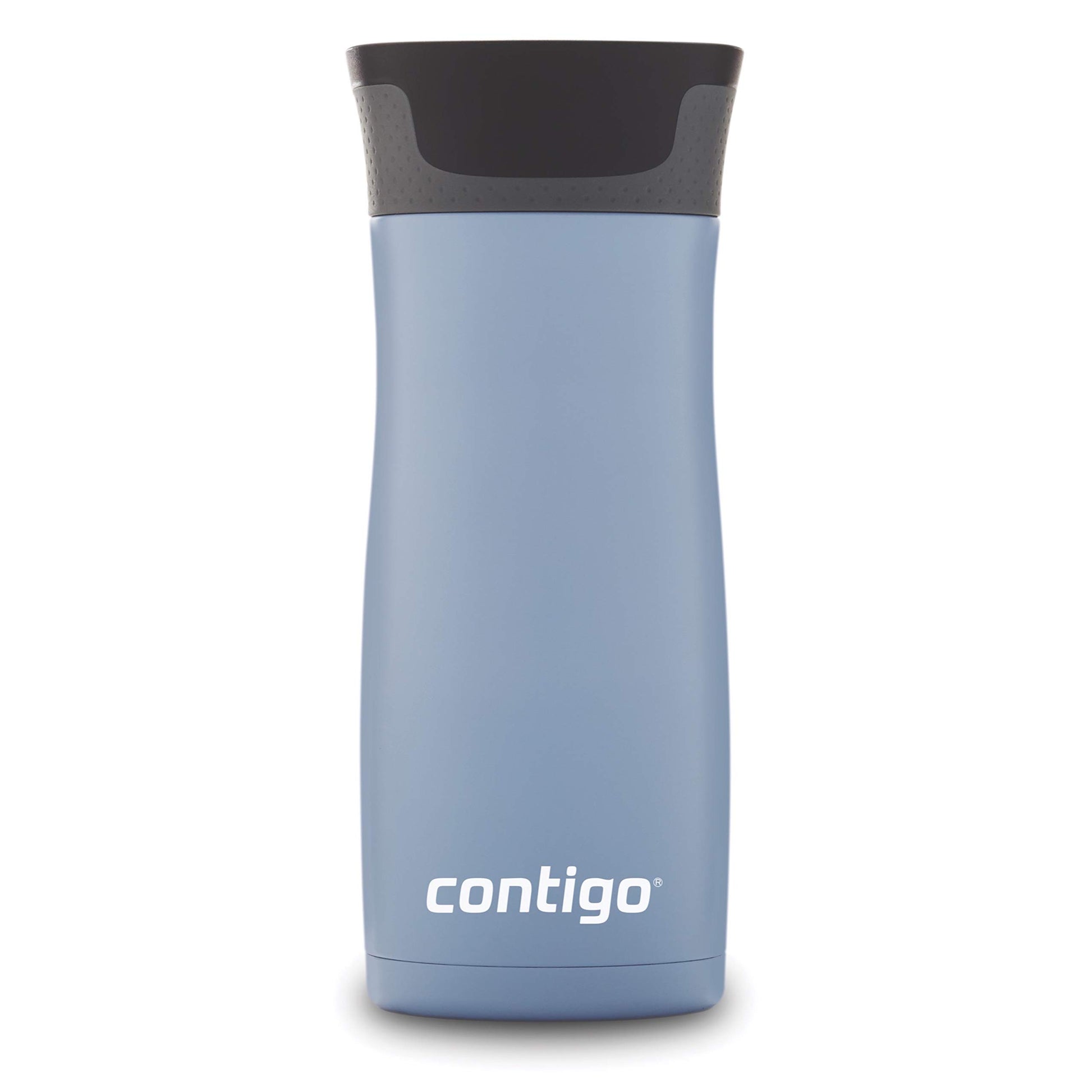 Contigo 2063326 West Loop Vaso para viaje, autosellado, sellado al vacío, acero inoxidable, Earl Grey, 16 onzas, 1