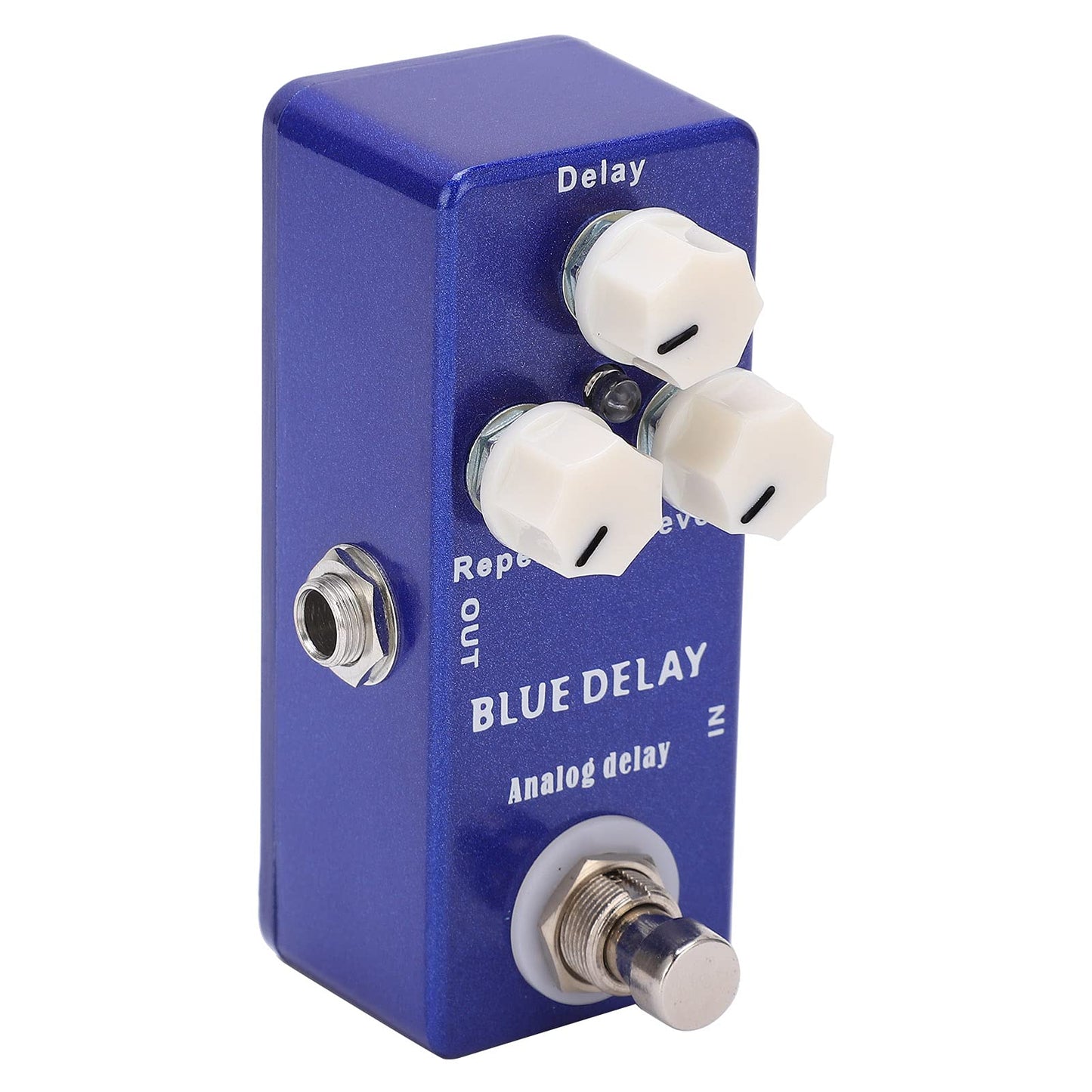 Pedal de Efectos de Guitarra Mini Portátil Blue Delay True Bypass