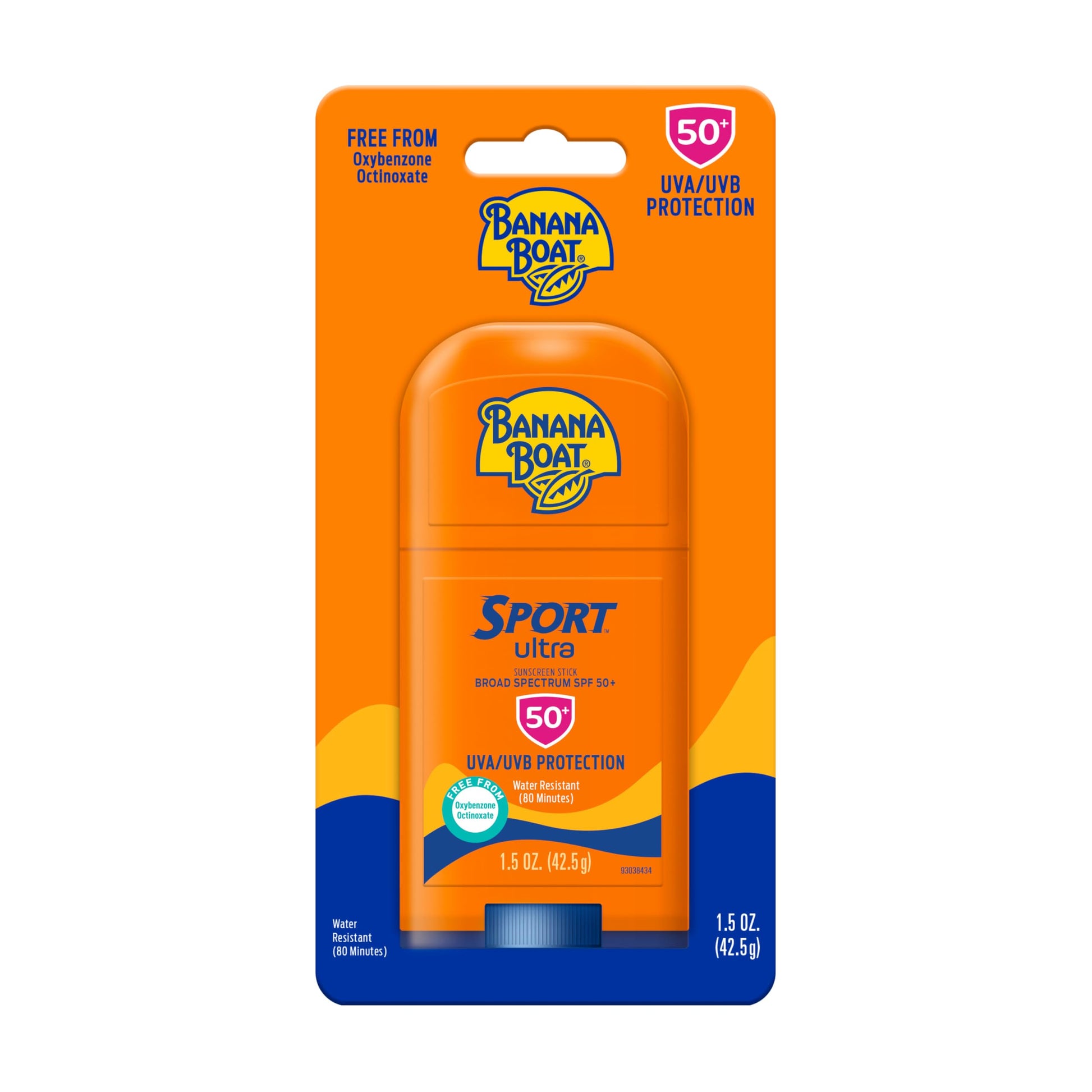 Banana Boat Ultra Sport Sunscreen Stick, New Look, SPF 50+, 1.5 oz