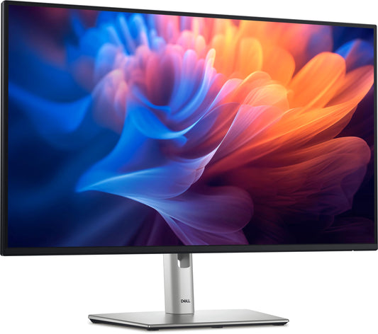 Dell P2725H Monitor Full HD (1920 x 1080) de 27 Pulgadas, 100Hz, IPS, 5 ms, 99% sRGB, USB-C, DisplayPort, HDMI, VGA, 4 Puertos USB, 3 años de garantía, Color Negro