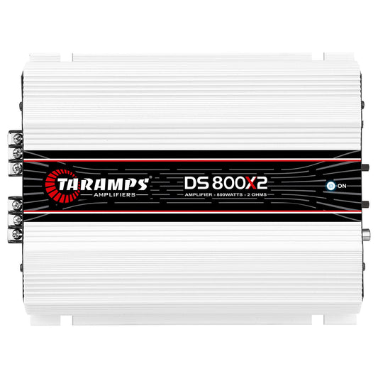 Amplificador de Sonido Taramps DS 800 2 Ohmios 800 W RMS 2 Canales para Coche