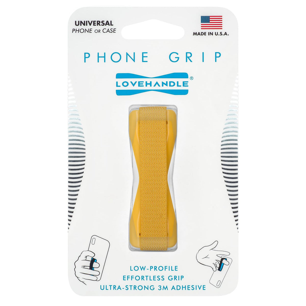 Empuñadura Universal para Teléfono LOVEHANDLE Oro Sólido