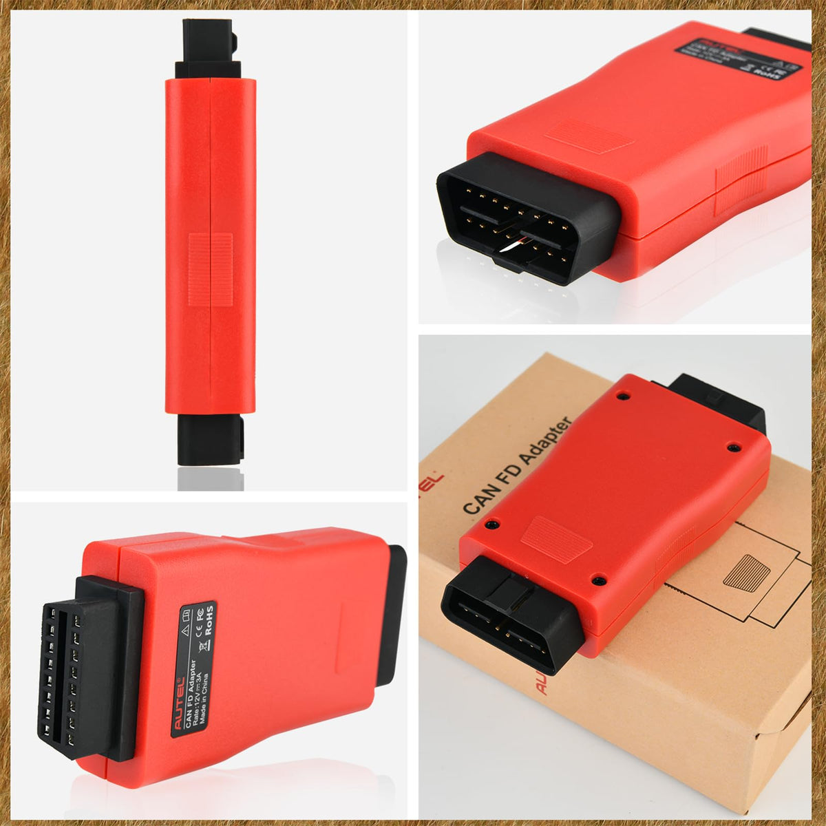 Adaptador CAN FD Autel GM MY2020 para Accesorios de Vehículos Compatible con MaxiSys IM608, IM508, MX808, MS906, MS908, Ultra Series