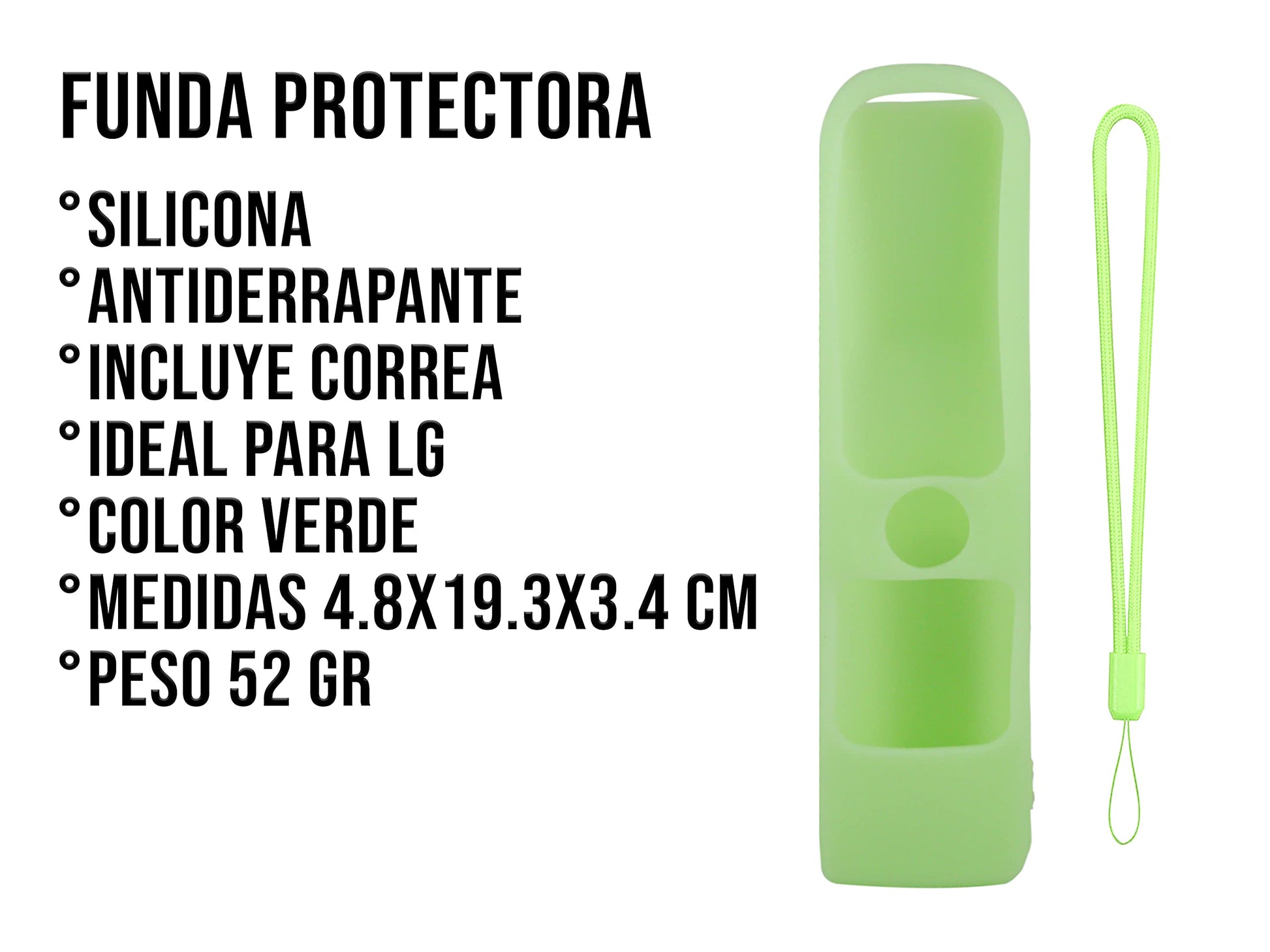 Funda para Control LG Magic MR21GA 2021 Silicon Smart 2022 MR22GR Magic MR22GA
