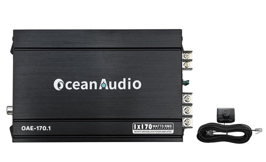Amplificador Monoblock OceanAudio OAE-170.1 1 Canal Clase A/B Potencia 340 W