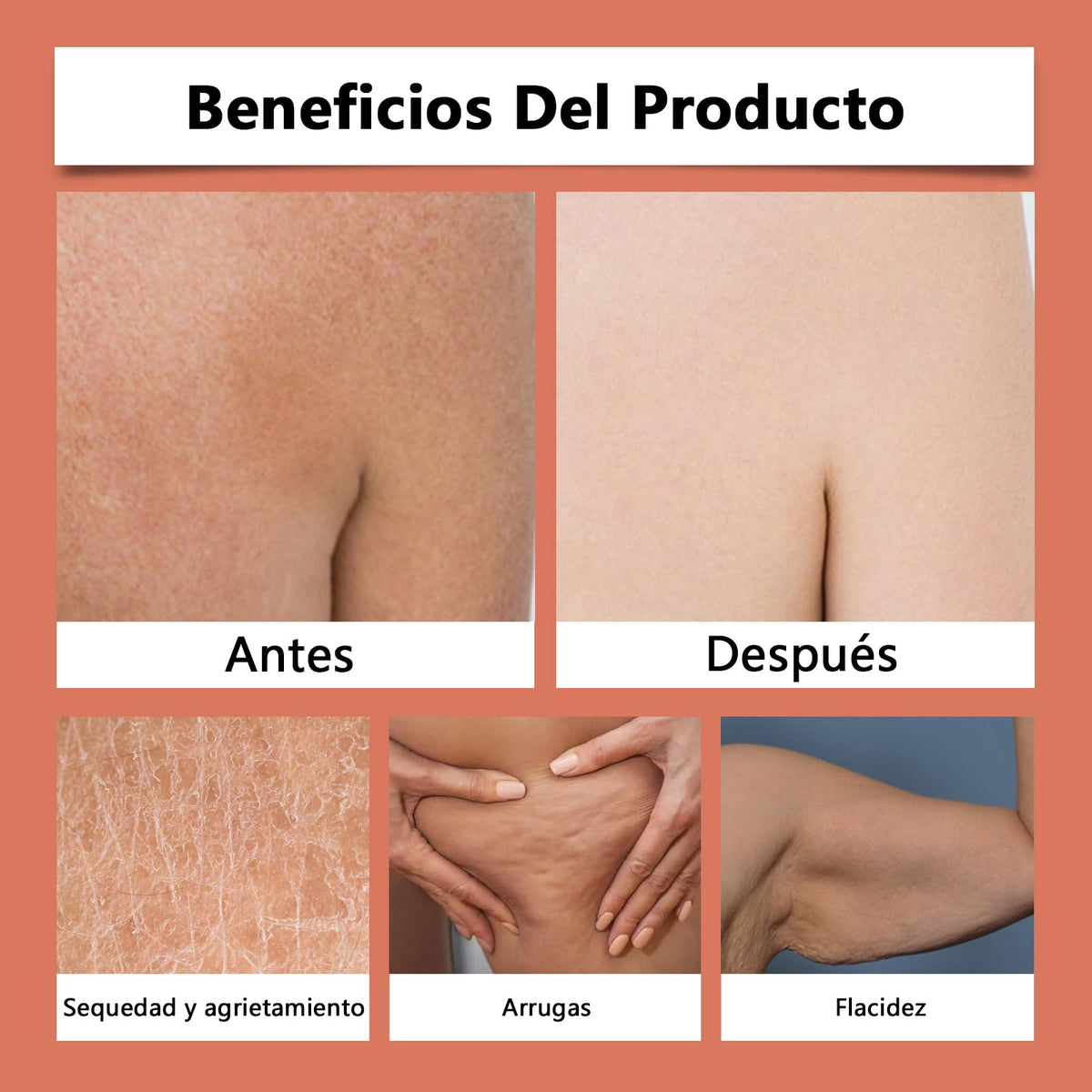 3Pcs Magic Body Oil, Aceite Hidratante y Reafirmante, Con Vitamina E, Aceite de Rosa Mosqueta y Aceite de Almendras, Rellena, Reafirma e Hidrata la Piel de Brazos, Escote, Muslos y Abdomen