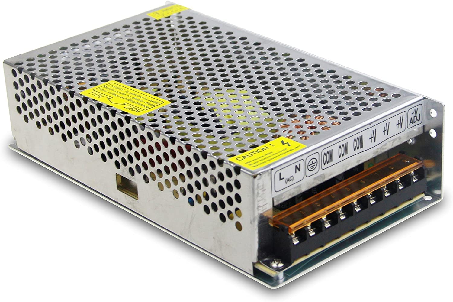 ALITOVE Fuente de Alimentación 24V 10A 240W Transformador CA 110 V/220 V a CC 24V 10amp Convertidor de Conmutación Regulado Universal para Tira de Luz LED Sistema de Seguridad de Cámara CCTV