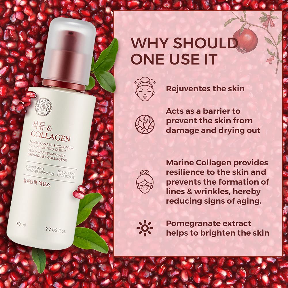 THE FACE SHOP Pomegranate & Collagen Volume Lifting Serum