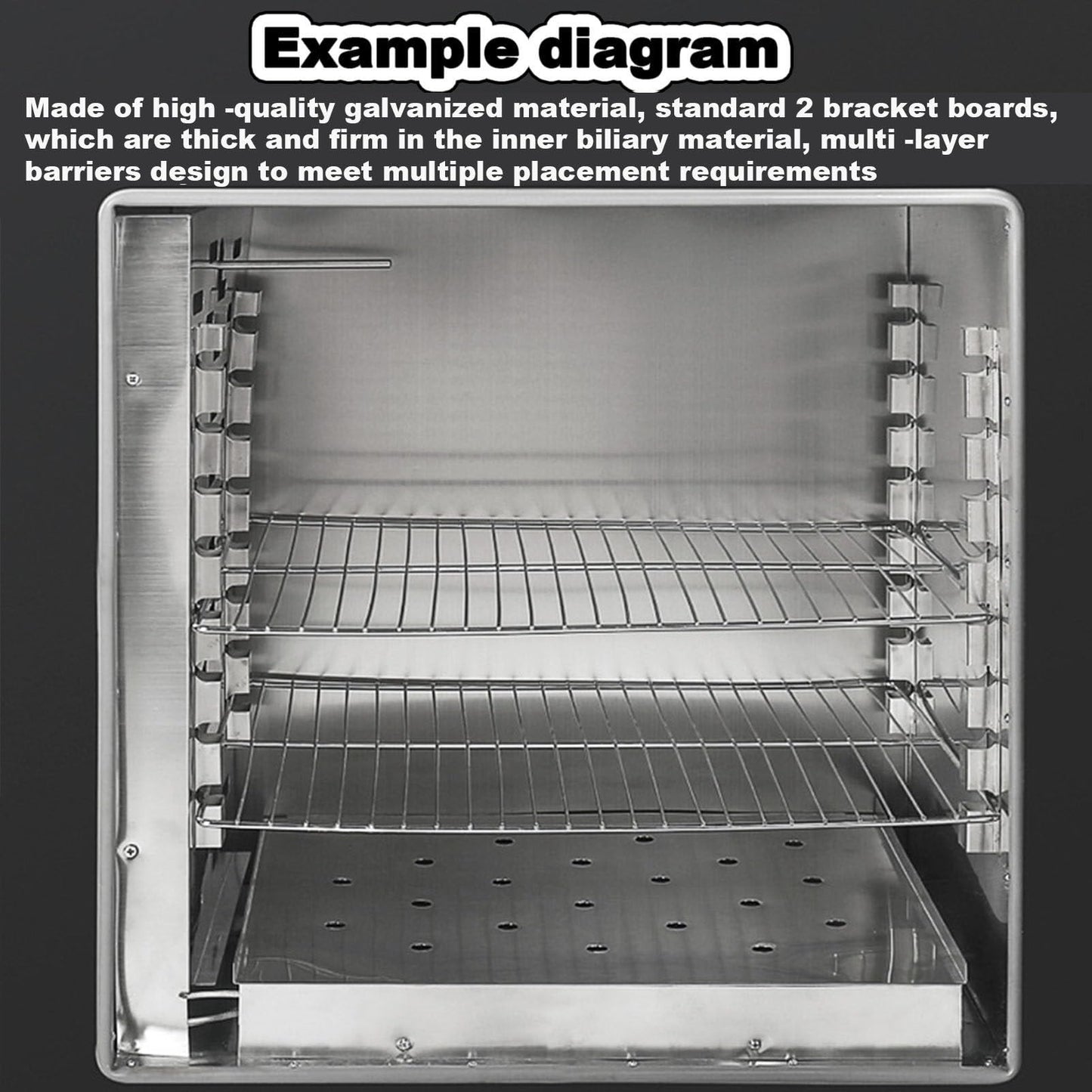 Horno de secado al vacío, horno de secado y calentamiento de laboratorio de 15.6L con calibre de vacío y controlador digital, laboratorio industrial de temperatura constante de secado ,Galvanized