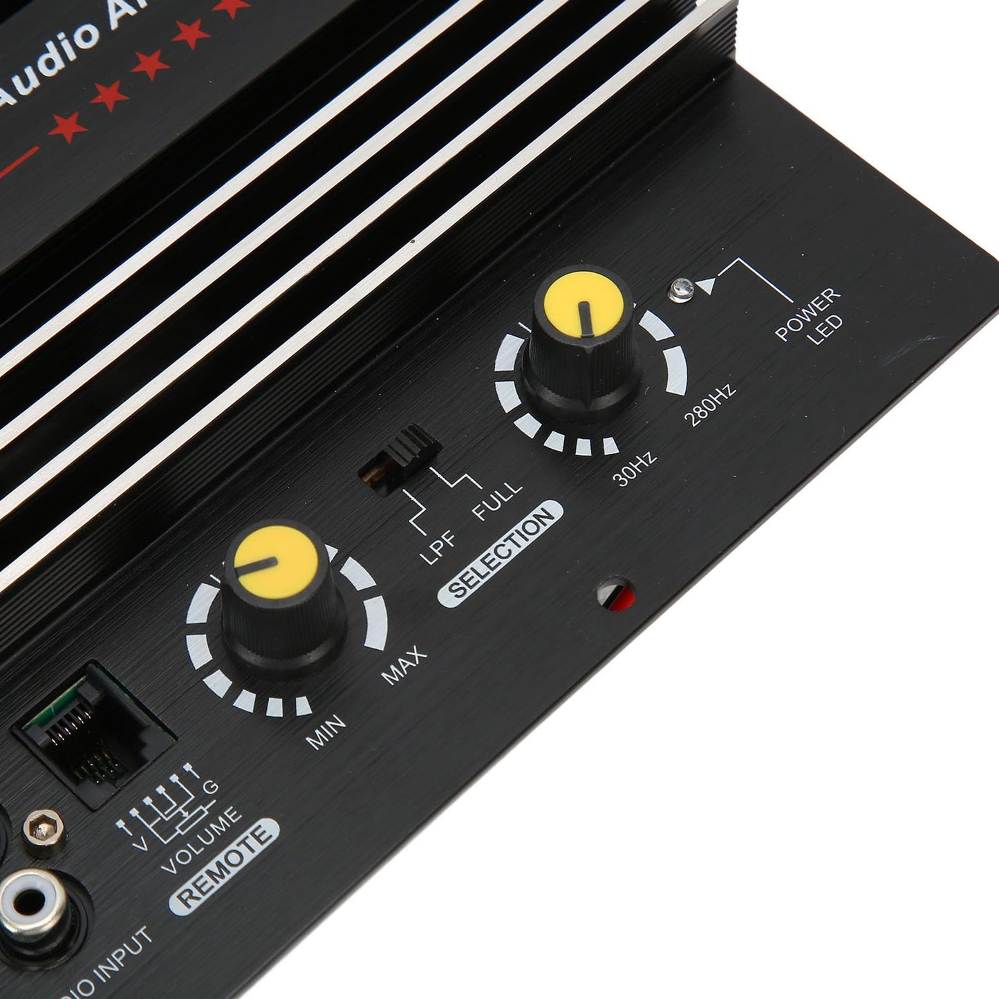 Amplificador de Potencia para Automóvil de 1800 W Preciso con Rápida Disipación y Sonido Claro para Subwoofer