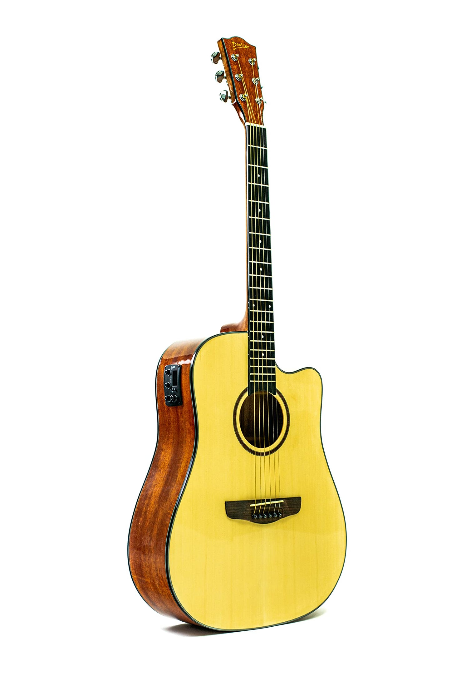 Guitarra electroacustica Deviser L820A-KL, incluye funda