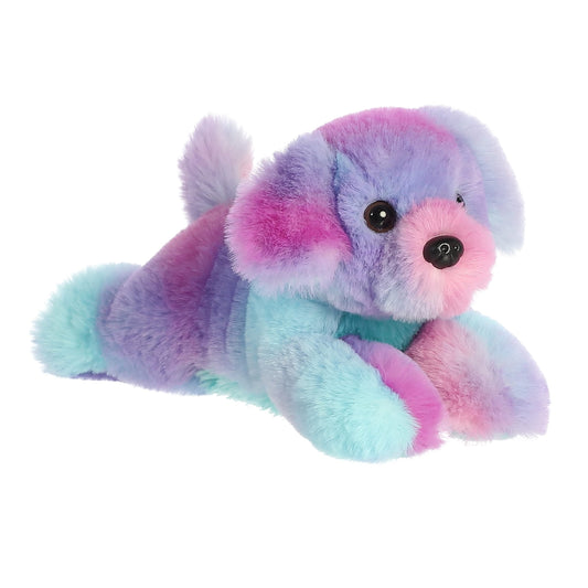Aurora® Adorable Mini Flopsie™ Cachorro de Peluche - Facilidad juguetona - Compañeros atemporales - Arco Iris de 8 Pulgadas