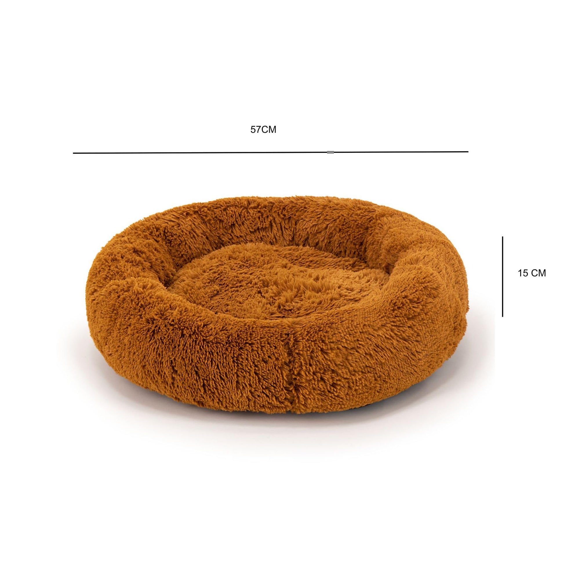 Cama para Perro Hills Beige Tipo Dona Anti Estrés Small
