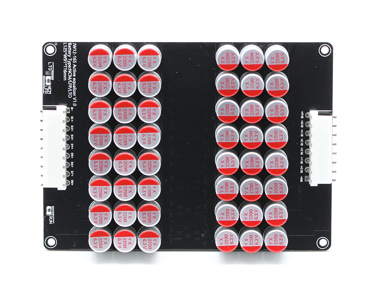 12S-16S 13S 14S 15S 5A Condensador Ecualizador Activo Balancer LFP Lifepo4 Lipo/Titanato LTO Batería Transferencia de Energía Módulo de Ecualización Activa Más Rápido Balance de Grupo Completo