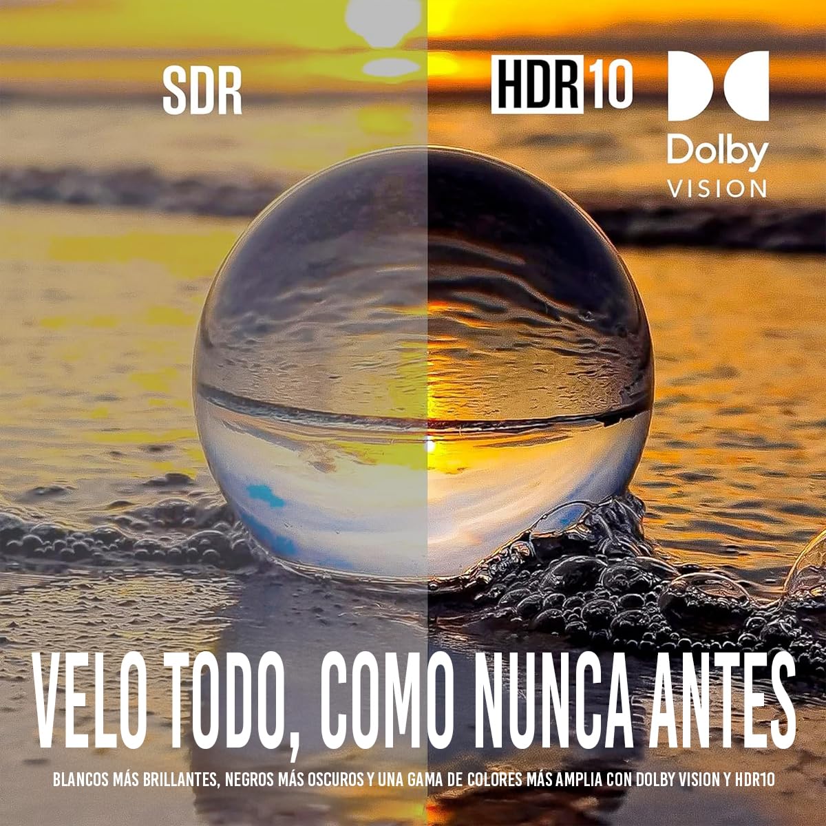 SAMSUNG Smart TV de 43" Pulgadas Clase Crystal U8000F Ultra HD 4K Tizen, Diseño MetalStream, HDR, PurColor, One UI Tizen (2025) - UN43U8000FBXZA