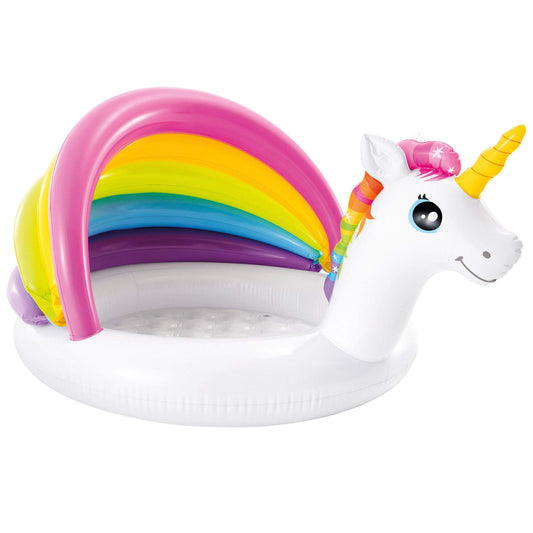 Intex 77925 Alberca 57113 Unicornio p/Bebe de 1.27mts x 1.02mts x 69cm