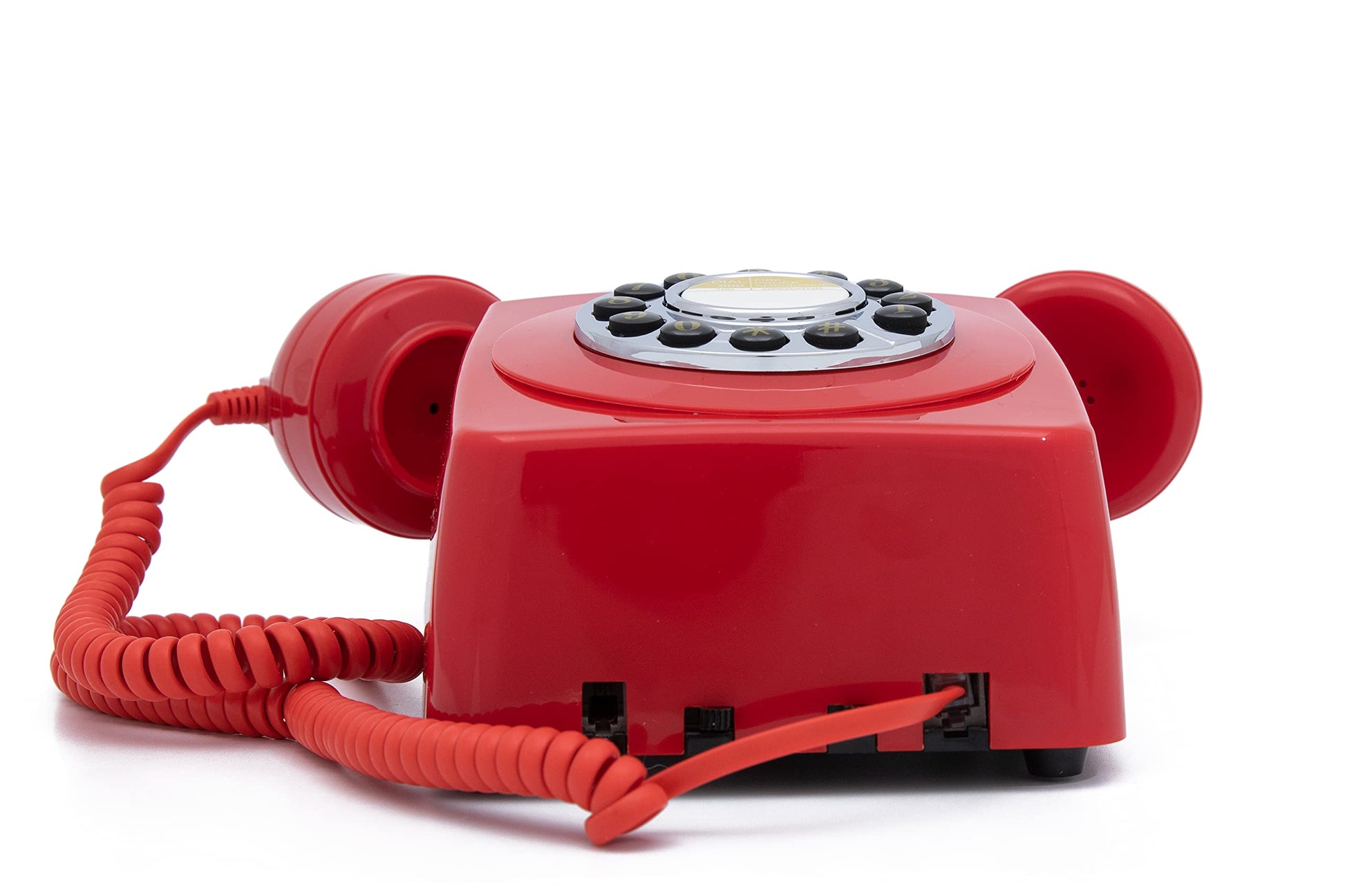 GPO 746 Retro Wall Push Button Telephone Red