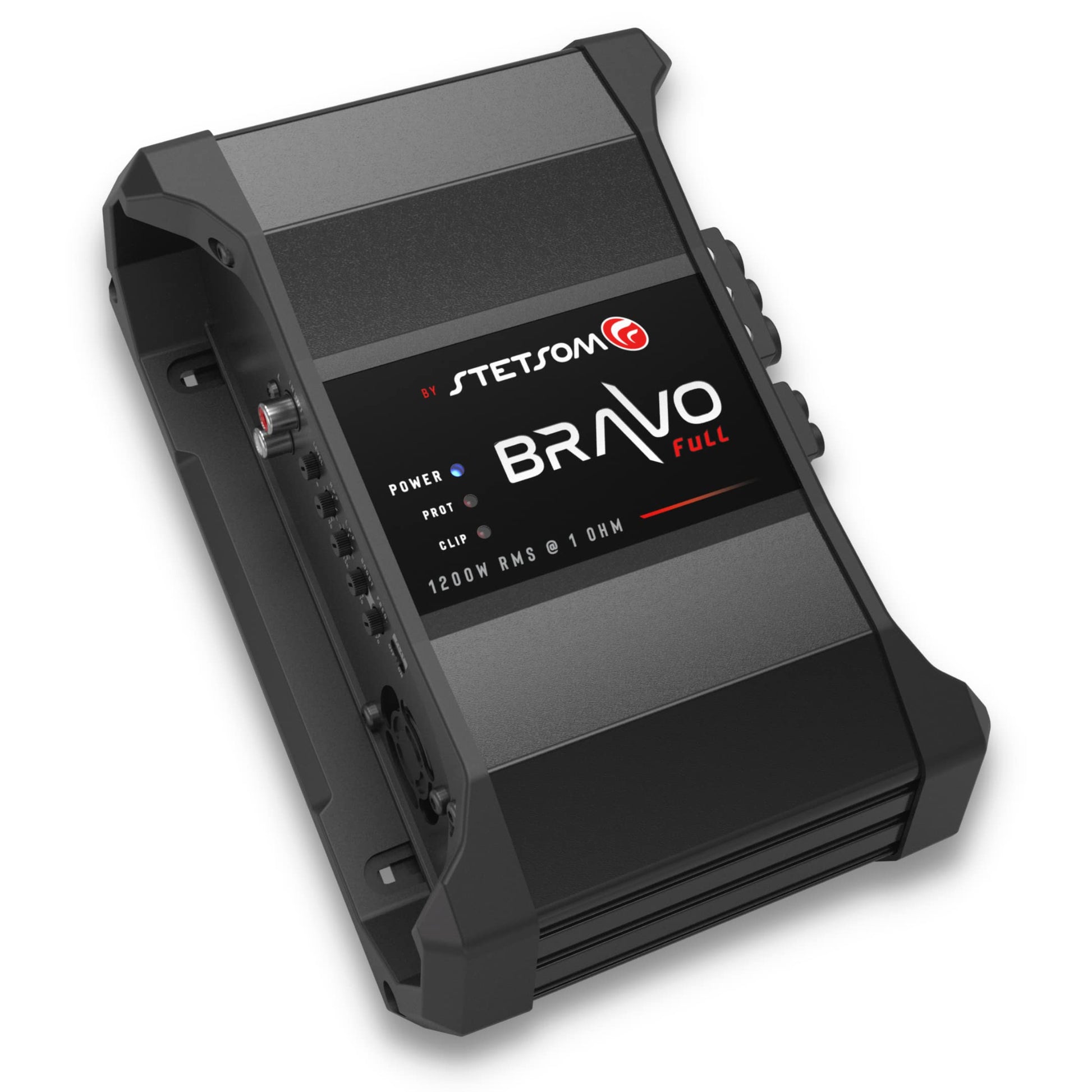 Amplificador de Coche Stetsom Bravo 1200 en Overol de 1 Ohmio con Sonido HD y Refuerzo de Graves