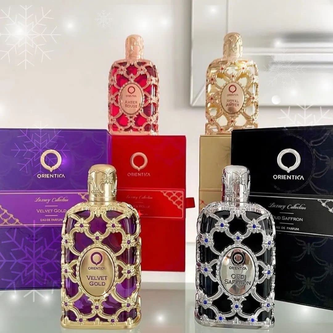 Perfume Orientica Amber Rouge Colección de Lujo para Mujer