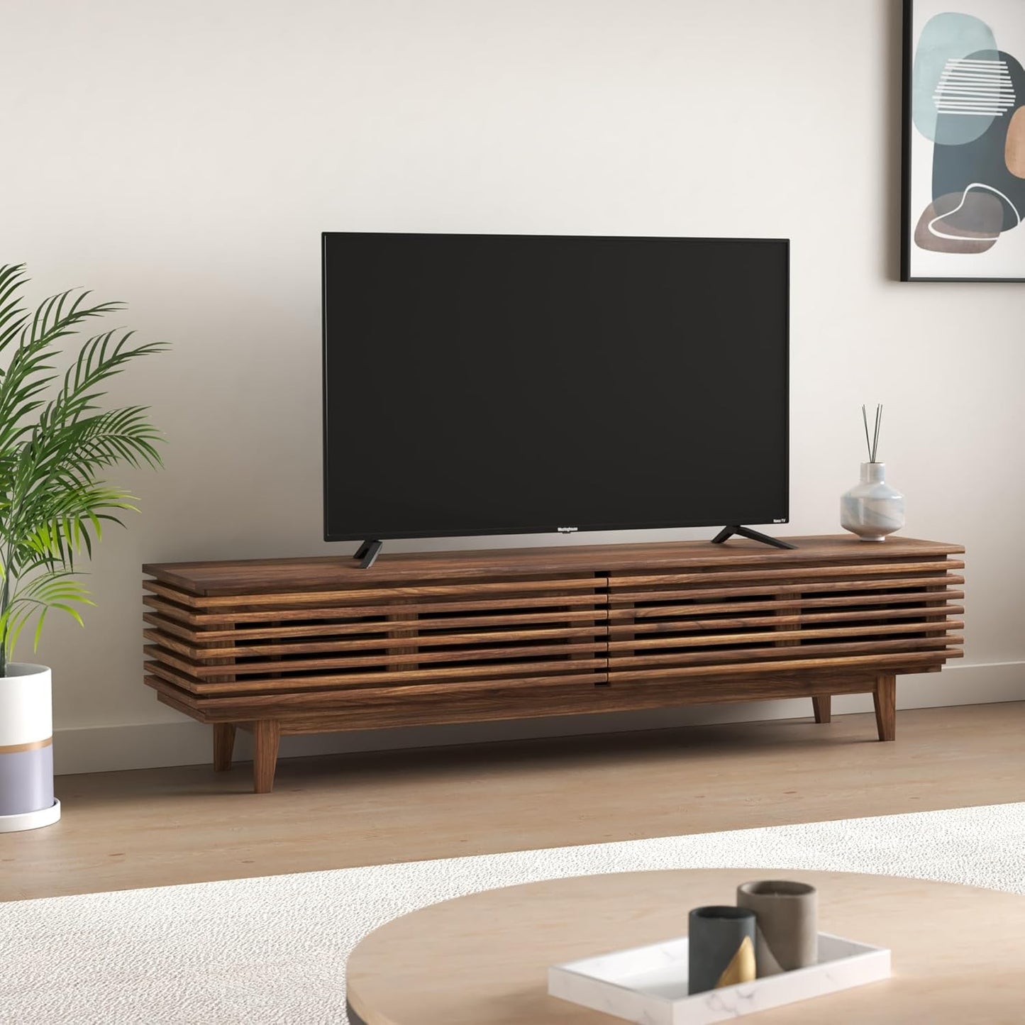 Westinghouse Smart TV de 50 Pulgadas 4K Ultra HD con Conectividad Wi-Fi y Aplicación Móvil, Bluetooth, con Apple AirPlay, Alexa y Google Asistente, Control por Voz, Dolby Digital +