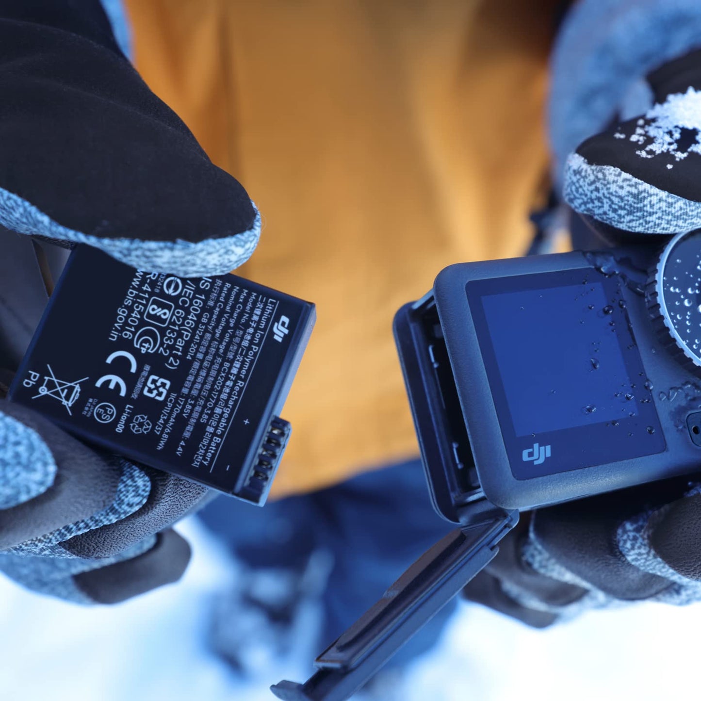 DJI Batería Extrema Osmo Action, Compatibilidad: Osmo 360, Osmo Action 5 Pro,Osmo Action 4,Osmo Action 3
