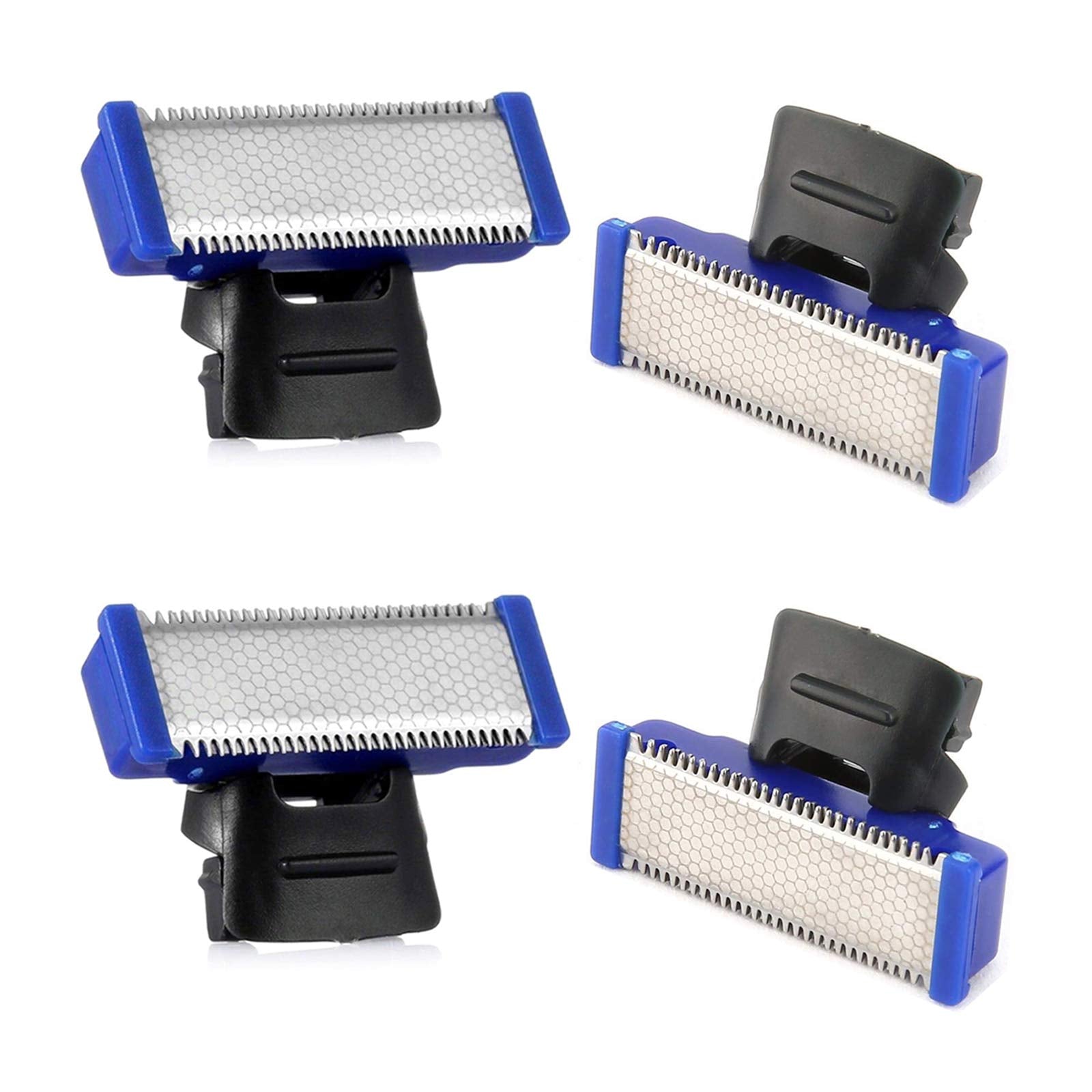Cabezales de repuesto Microtouch Solo compatibles con afeitadora recargable Microtouch Solo para hombre (4 unidades)