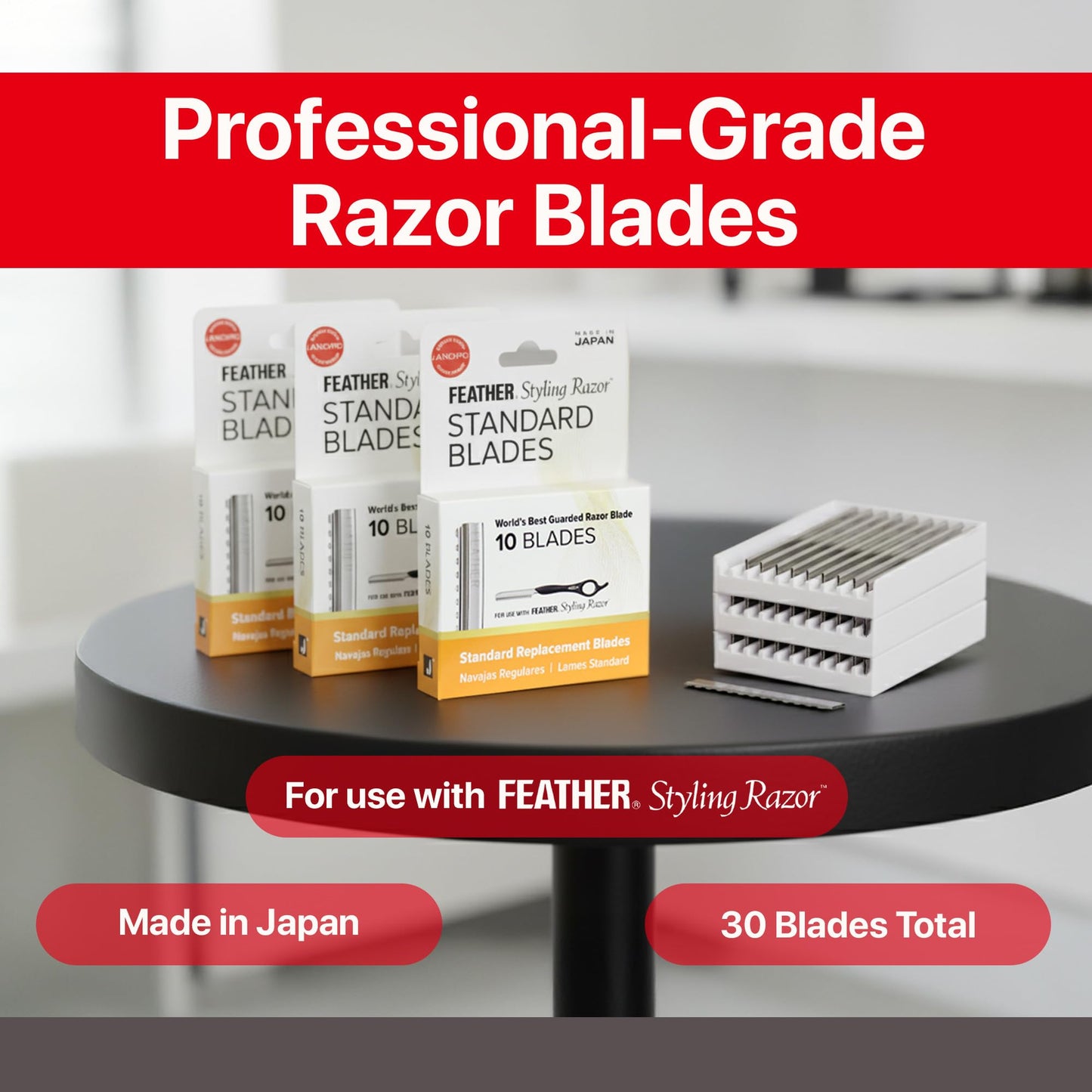 Feather Styling Razor Blades 30 count