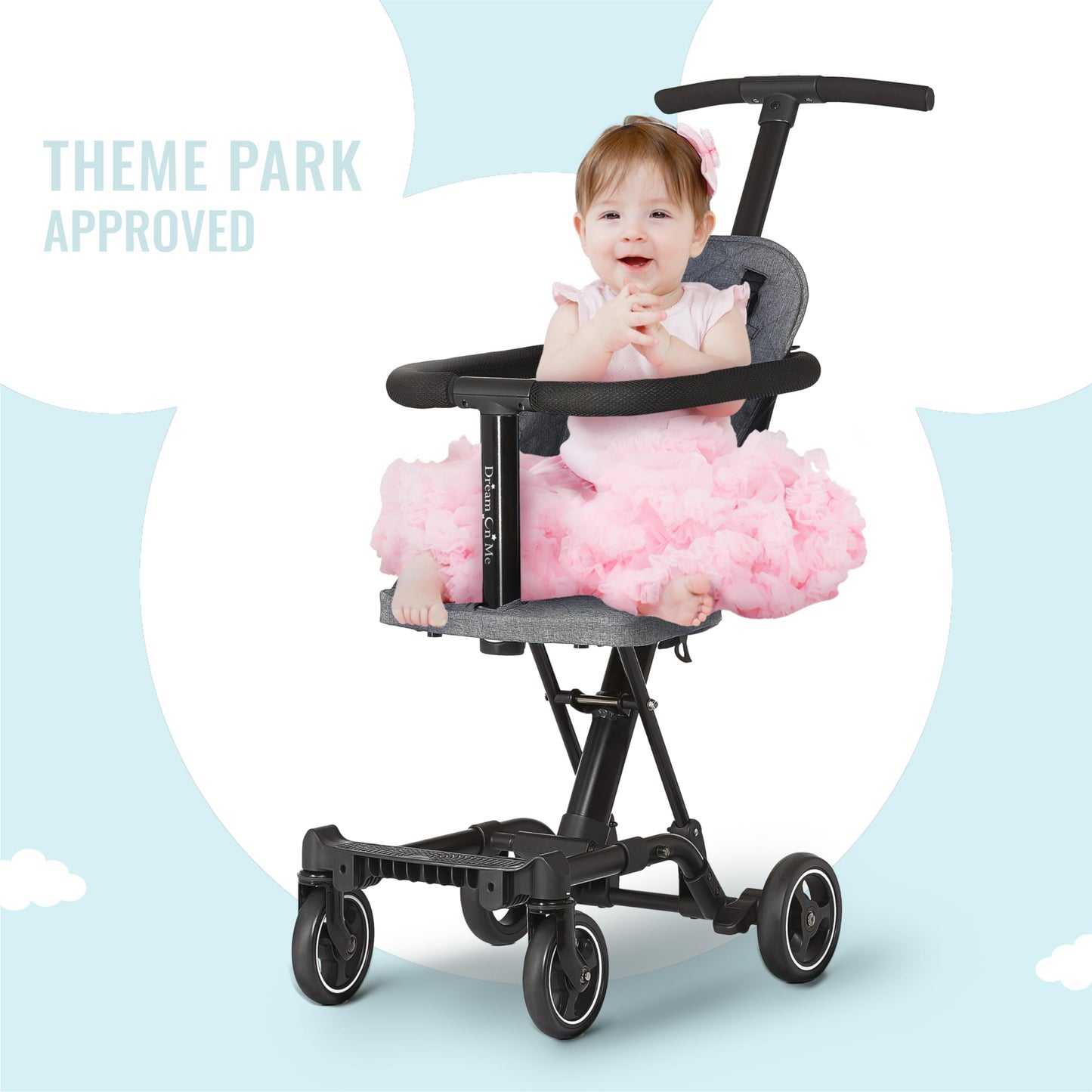 Cochecito y Silla de Paseo Dream On Me Gris Universal Coast
