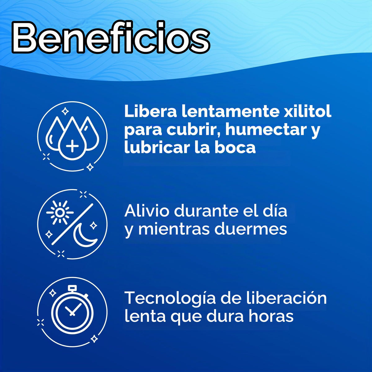 Discos para Boca Seca Oracoat XyliMelts Original Pack de 3