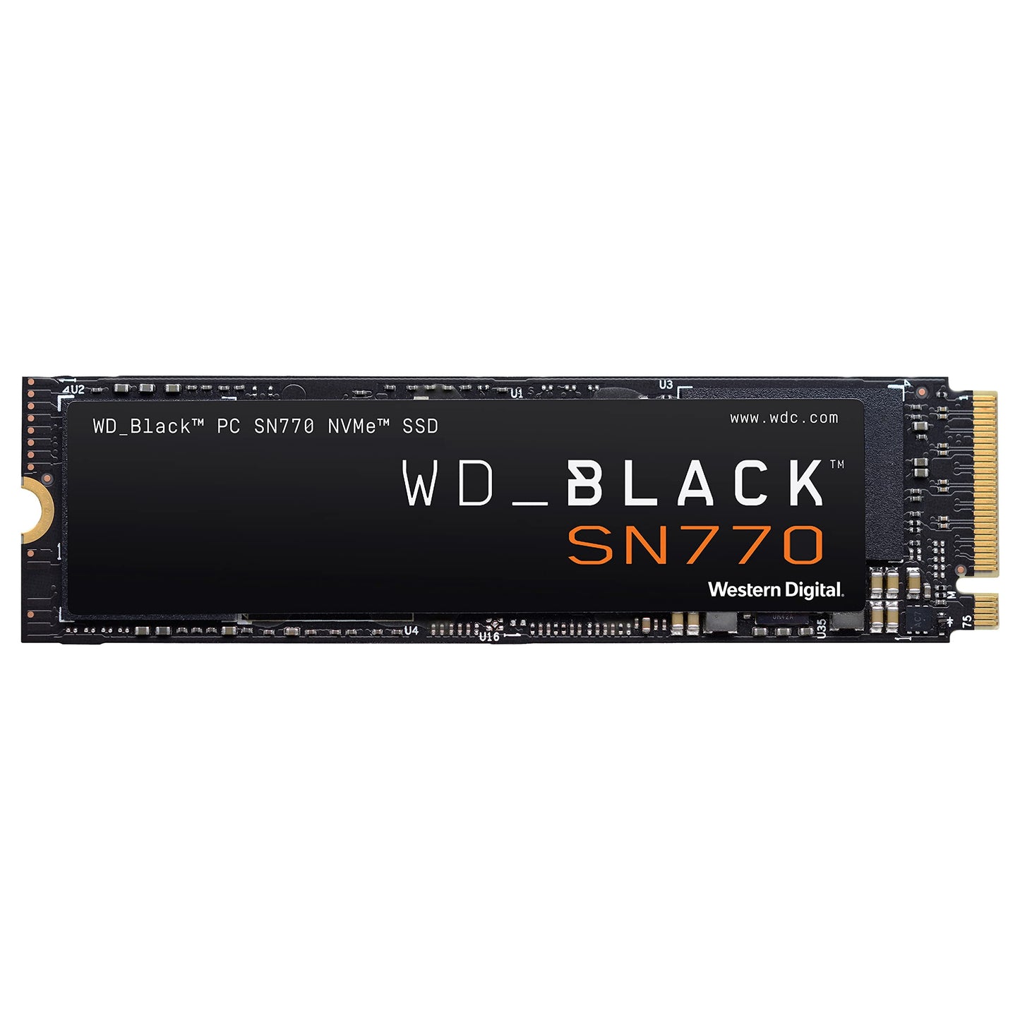 WD_BLACK - Unidad de Estado sólido SSD Interna para Juegos SN770 NVMe de 2 TB, PCIe Gen4, M.2 2280, hasta 5150 MB/s, WDS200T3X0E