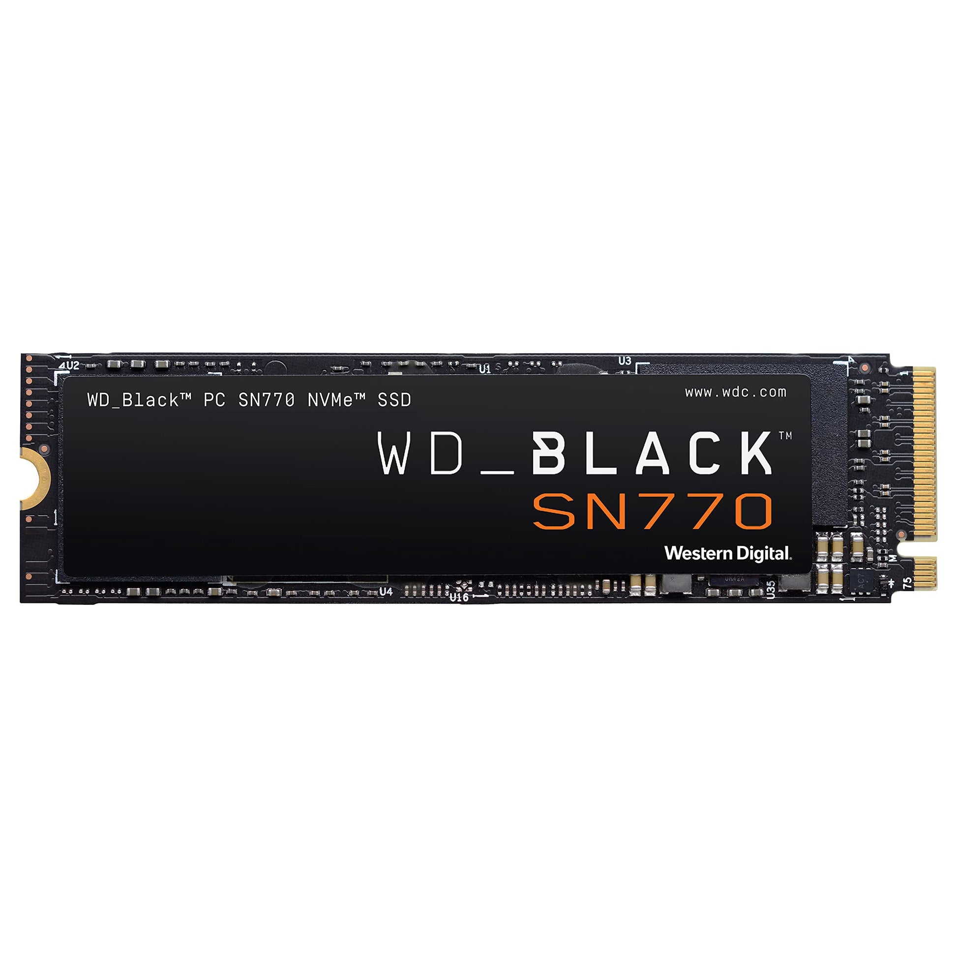 WD_BLACK - Unidad de Estado sólido SSD Interna para Juegos SN770 NVMe de 2 TB, PCIe Gen4, M.2 2280, hasta 5150 MB/s, WDS200T3X0E