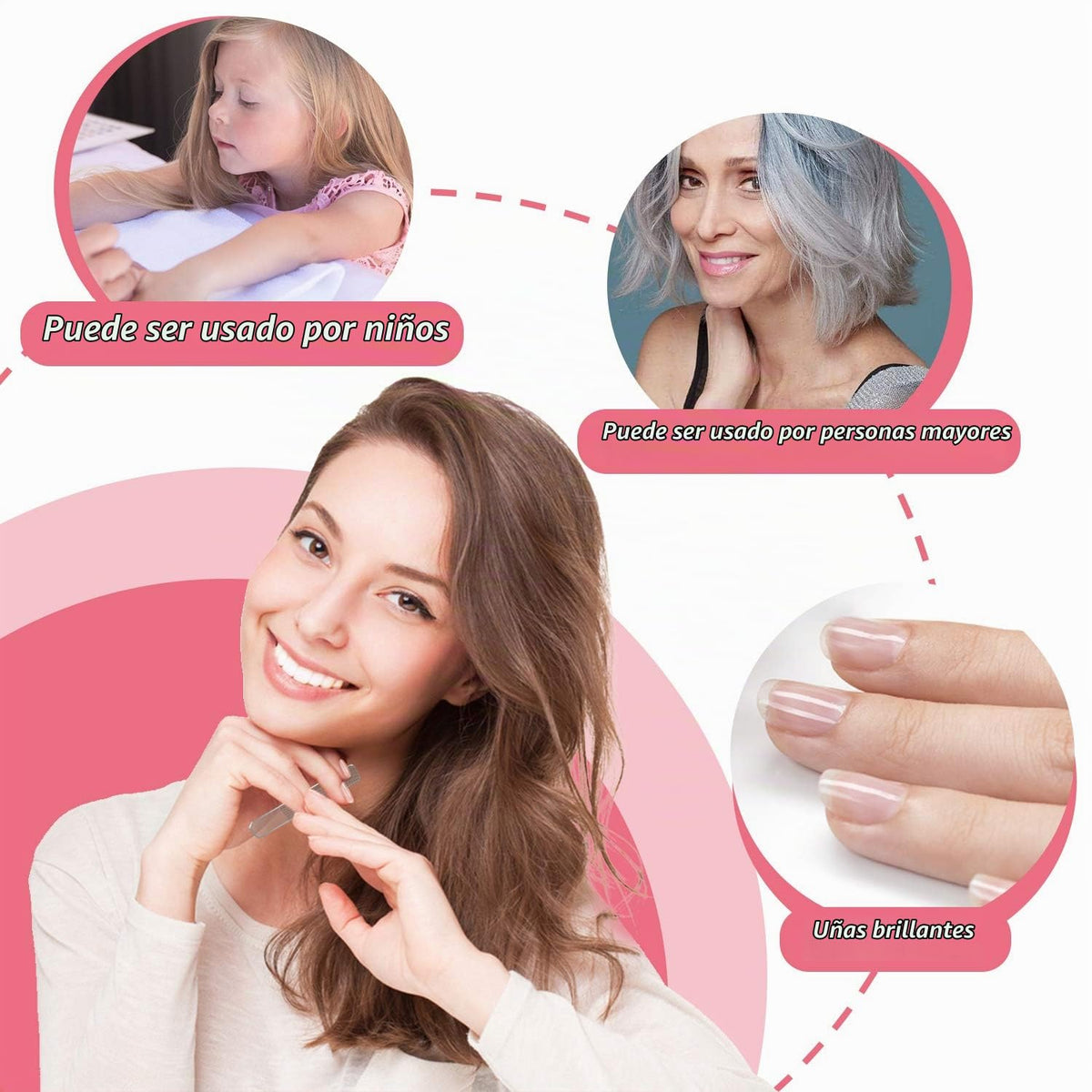 RedFlow - Juego de pulidor de uñas contiene 2 limas de nano vidrio y 1 lima de pie de vidrio nano, juego de manicura profesional, limas de uñas naturales para quitar callosos, piel muerta, seca y agrietada