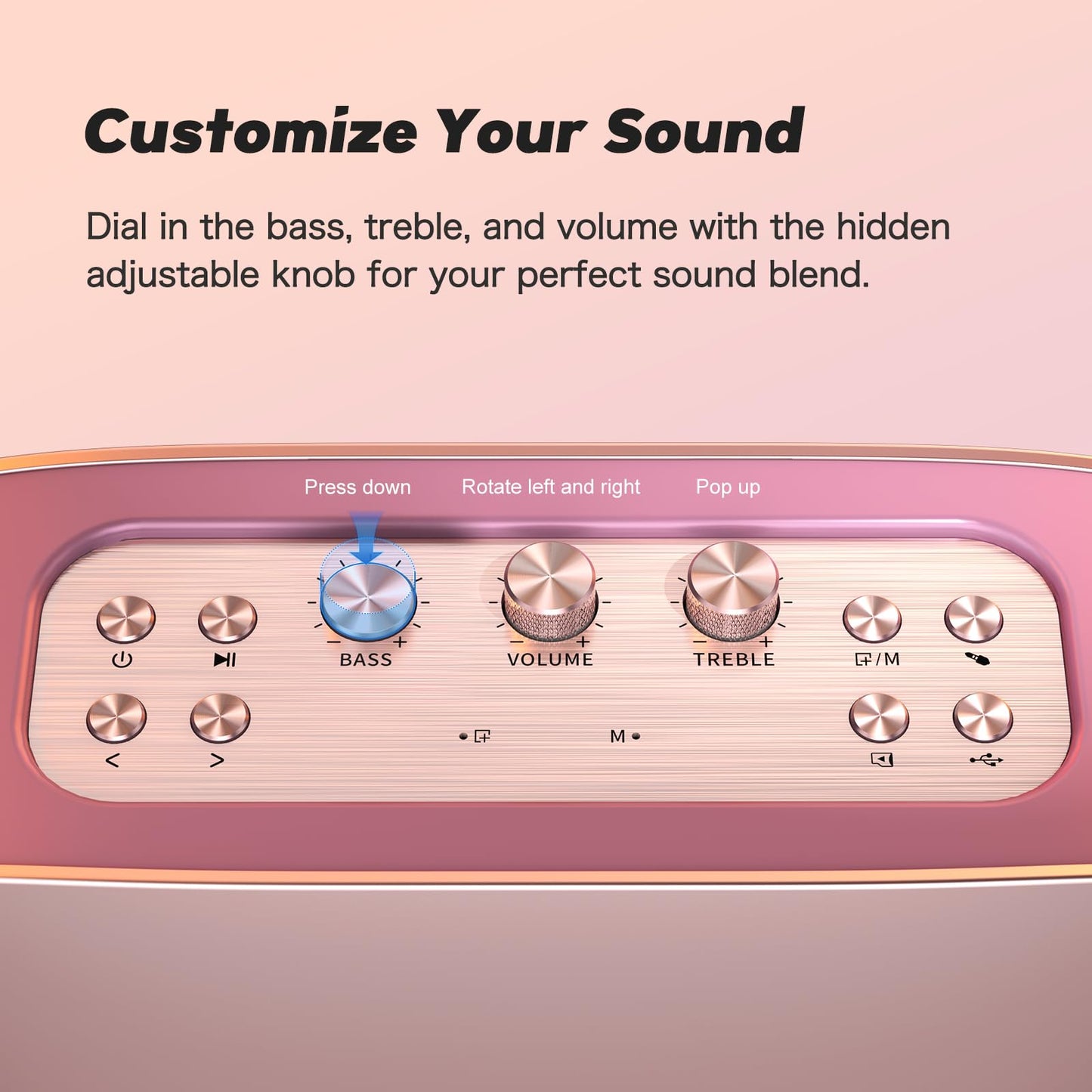 DOSS SoundBox H100 - Altavoz doméstico