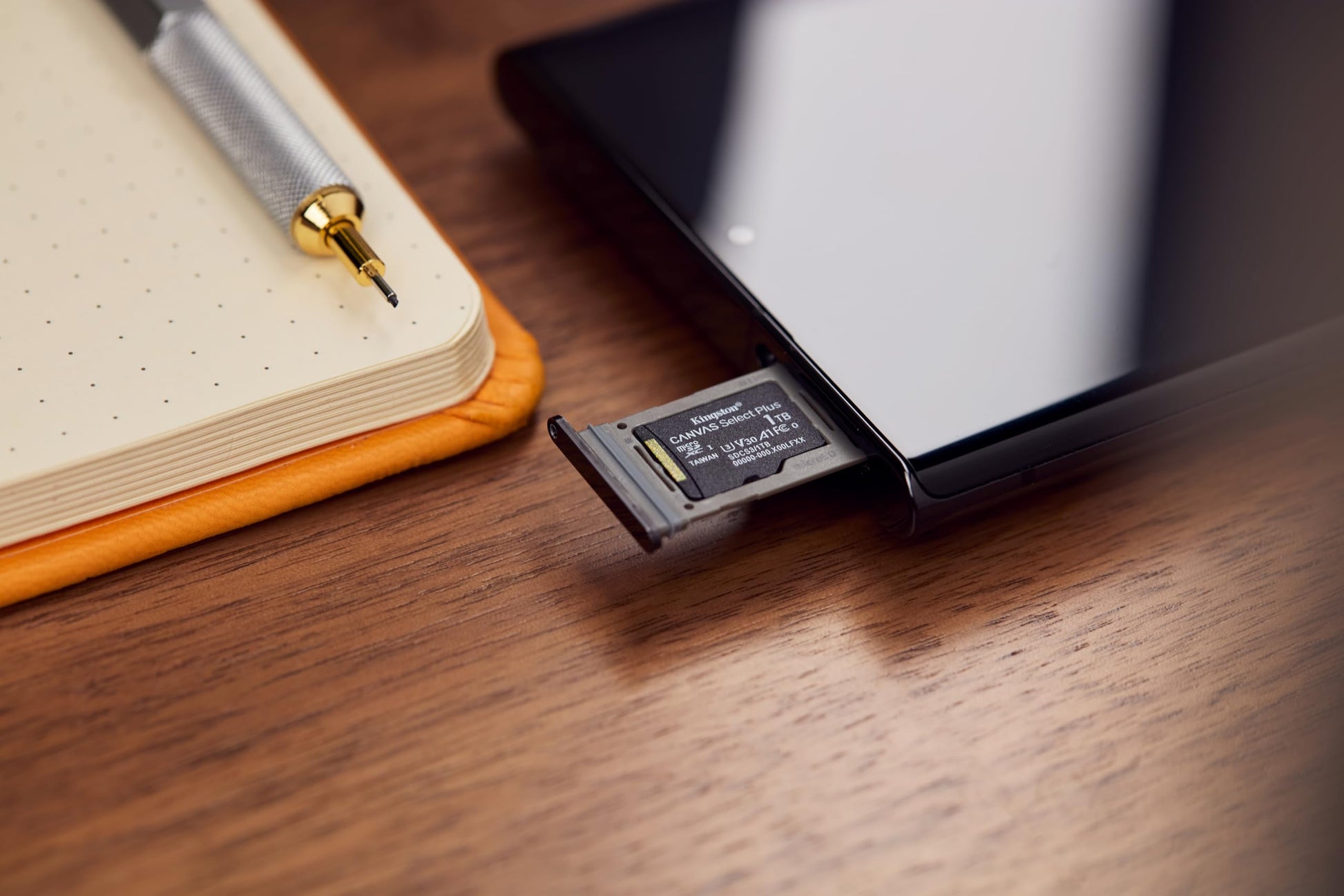 Kingston Tarjeta De Memoria MicroSD, Canvas Select Plus Gen3, Capacidad: 1TB, Clase 10, UHS-I, U3, V30, A1 Lectura: 150MB/s, SKU: SDCS3/1TB