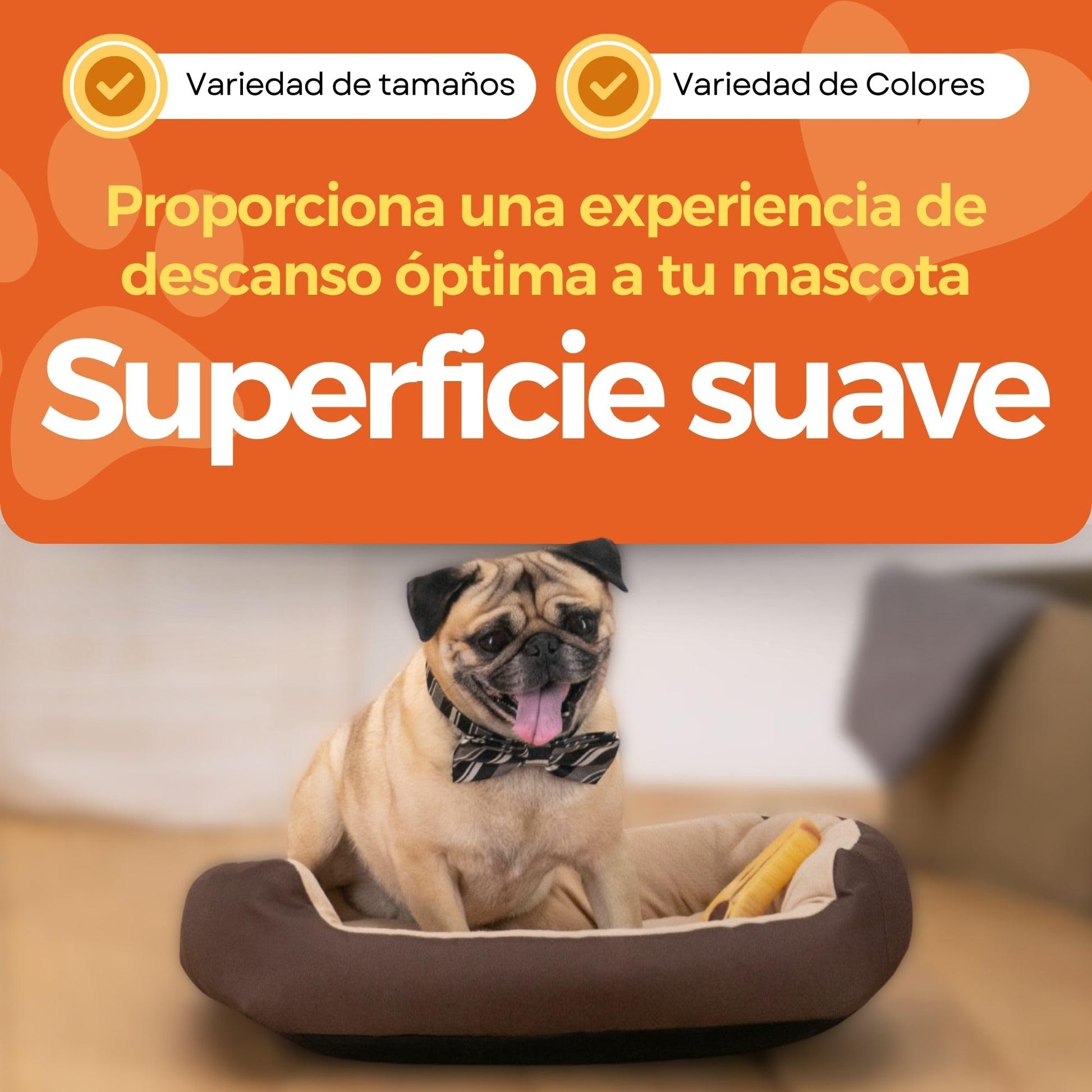 Cama para Perro Hills Cafe Beige Resistente y Confortable con Relleno Suave en Tallas a Elegir