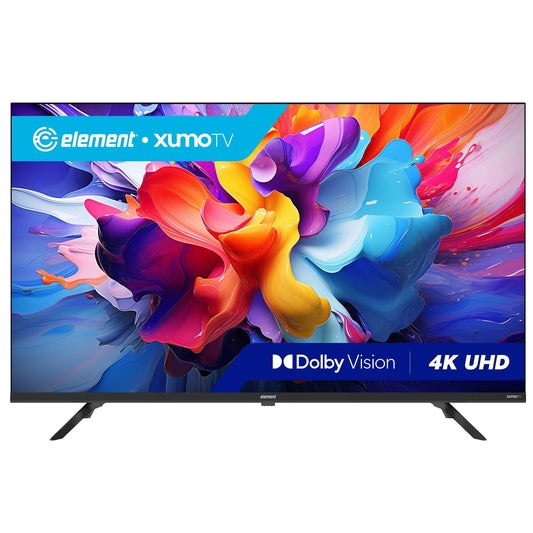 Element Television de 43 Pulgadas E550AE43C | Class 550 Series 4K UHD | HDR | Sin Marco | Pantalla Xumo TV | Wi-Fi | 60 Hz | Dolby Vision | Bluetooth (Reacondicionado)