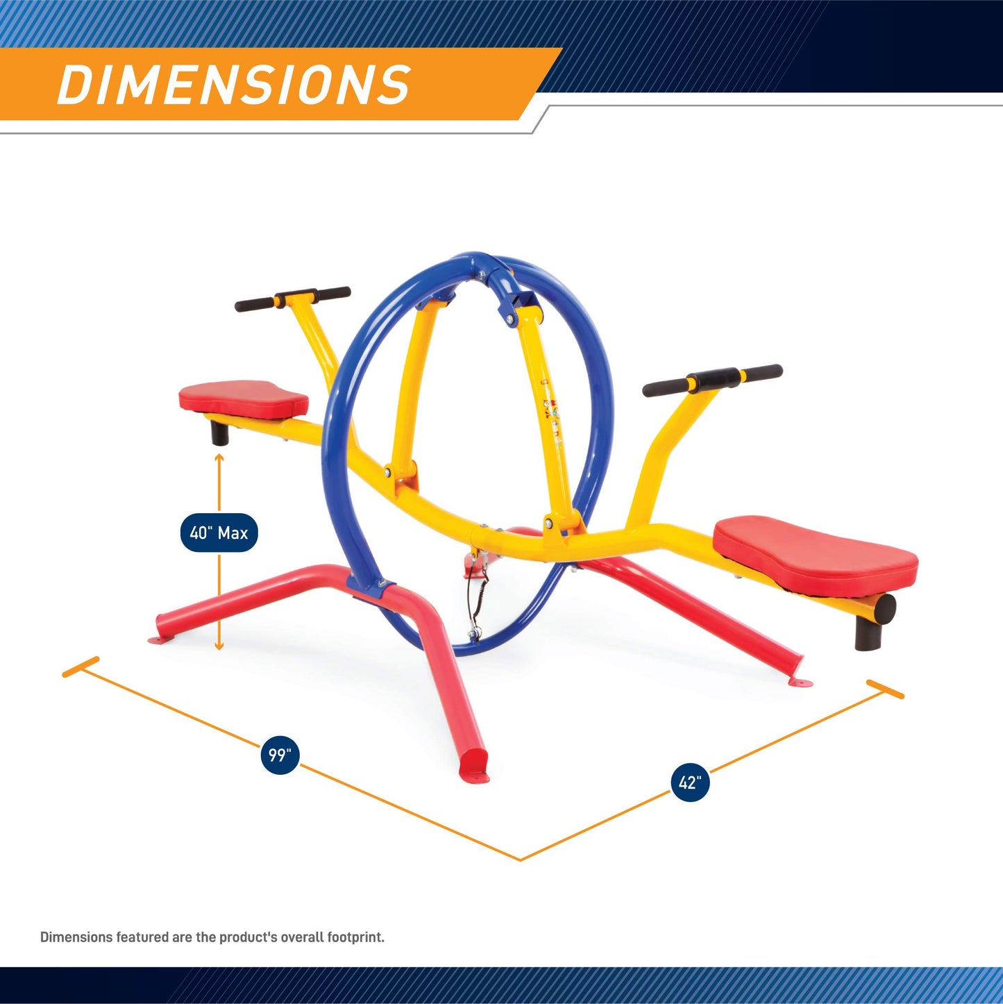 gym dandy Pendulum Teeter Totter Balancín Set TT-320