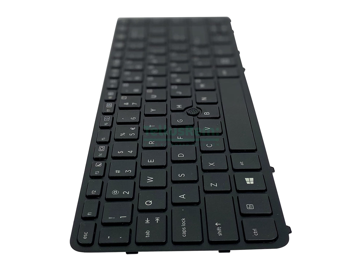 Teclado TellusRem Negro Retroiluminado con TrackPoint para HP EliteBook 840 G1 G2 850 G1 G2 ZBook 14