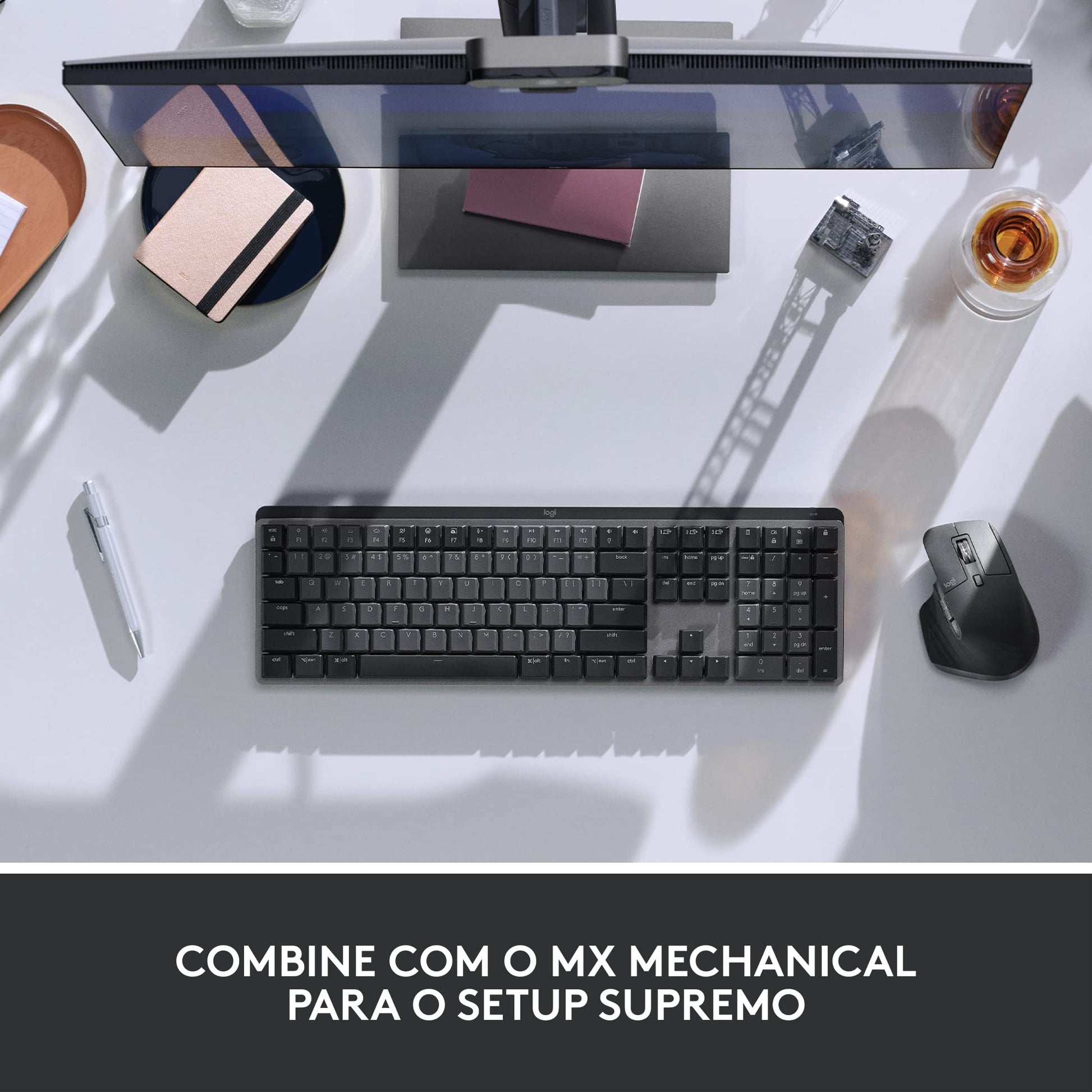 Logitech MX Master 3S Mouse Inalámbrico de Desempeño, Scrolling Ultra-rápido, 8K dpi, Seguimiento sobre Vidrio, Clics Silenciosos, USB-C, Bluetooth