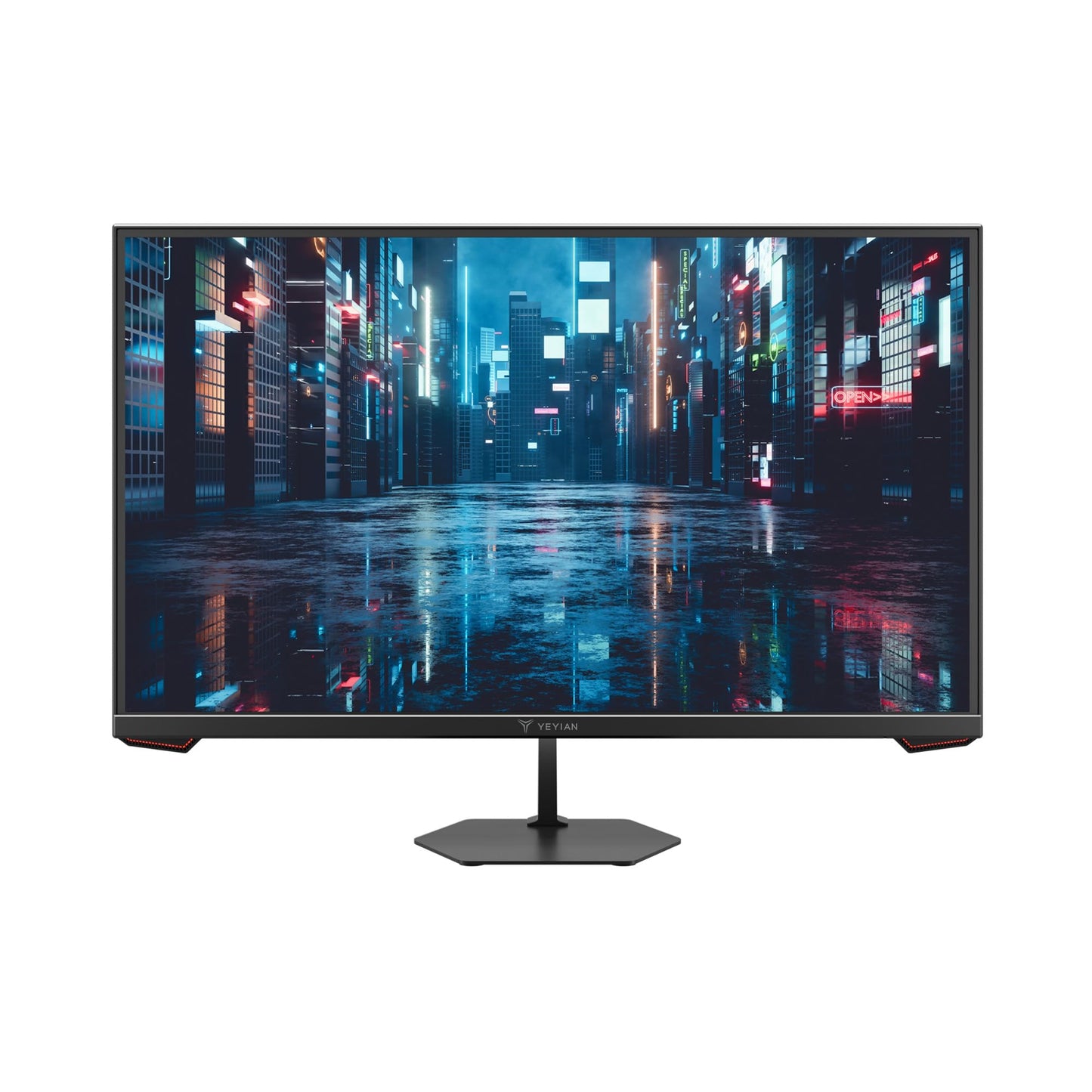 YEYIAN Monitor Gamer Avance 27 Pulgadas IPS Full HD 1920 x 1080 Tasa de Refresco 180 Hz Tiempo de Respuesta 1ms Compatible con AMD FreeSync y NVIDIA G-Sync YMF-IPF27-G1
