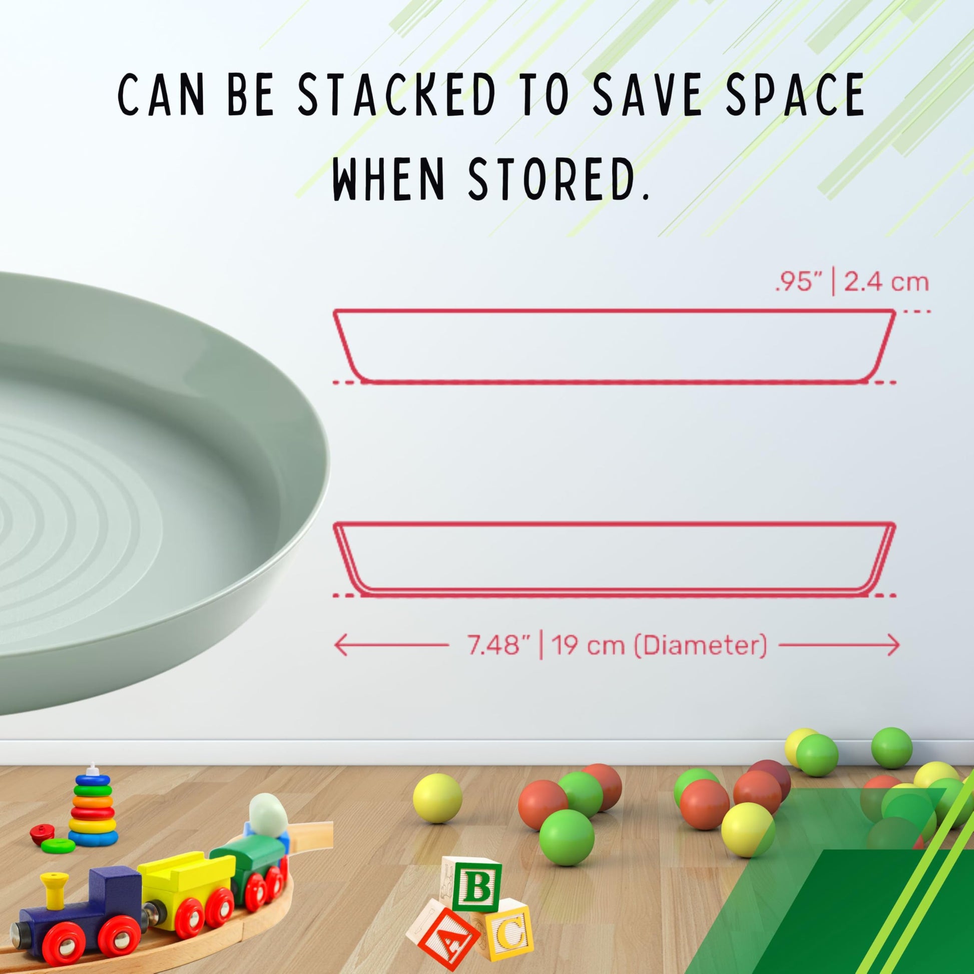 Plato Ikea KALAS variados